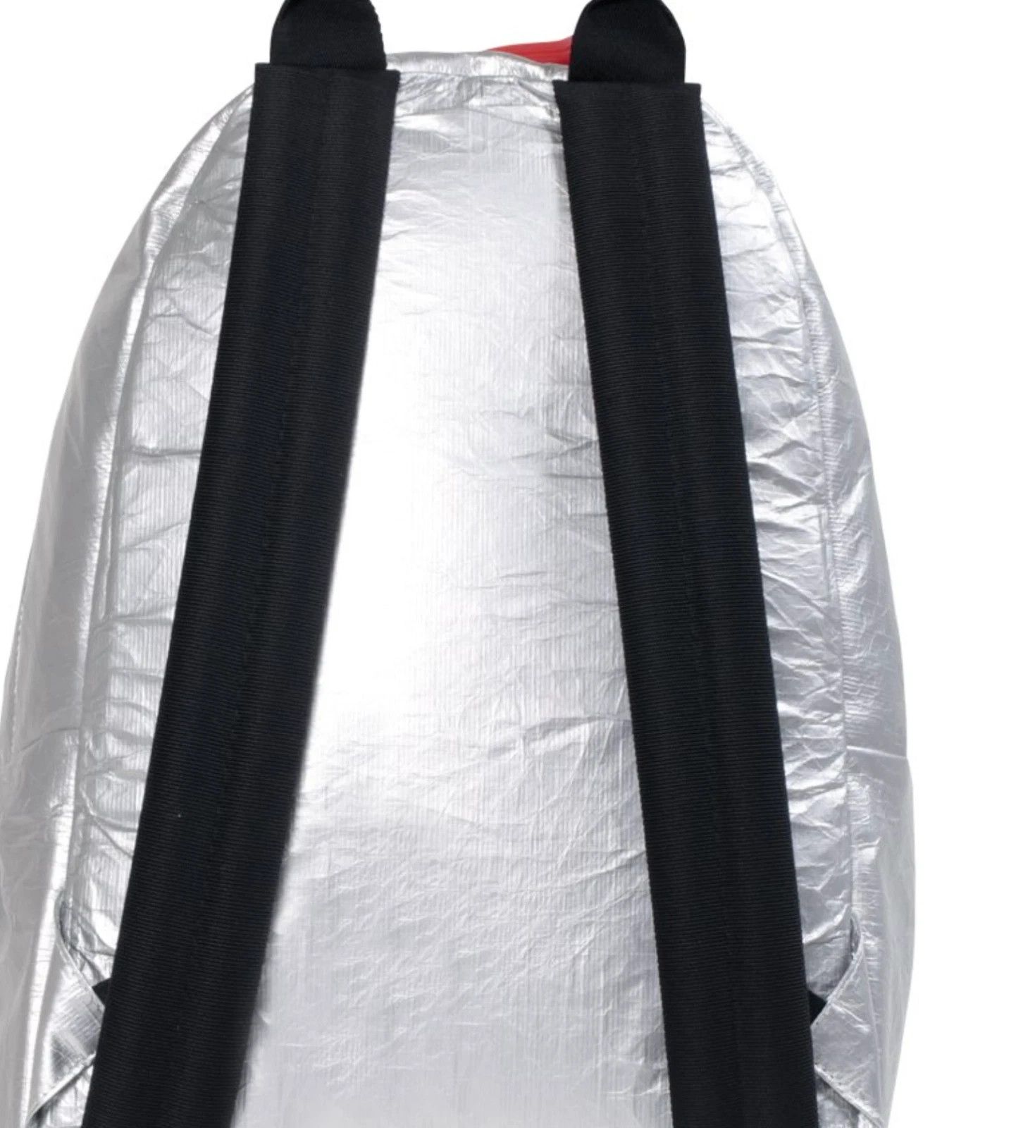 Palm Angels Palm Angels Silver Backpack w/ sensor tag clip Logo Size ONE SIZE - 2 Thumbnail