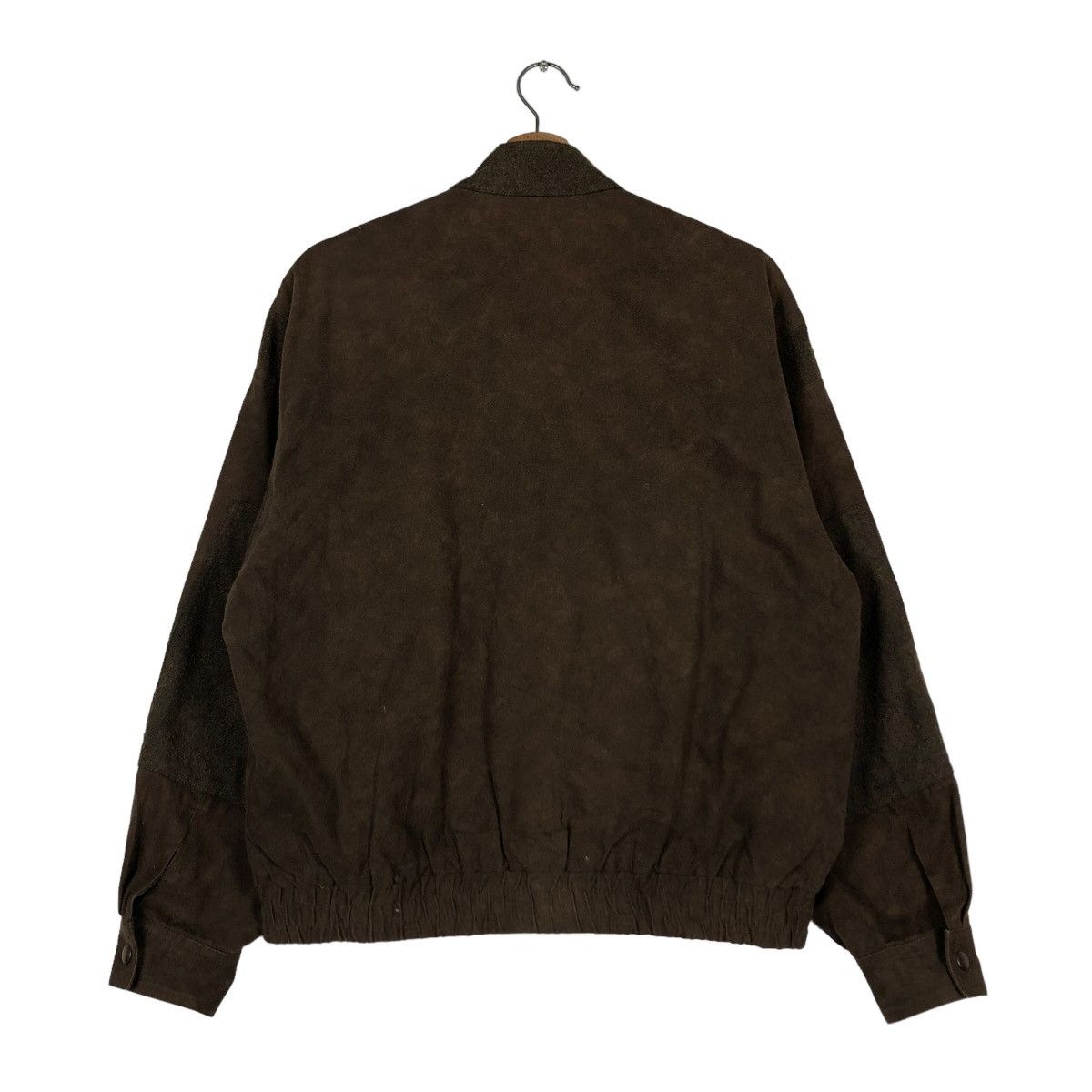 Japanese Brand 🔥VINTAGE BIKER SUEDE FLY JACKET CROSSBREED ISSEY MIYAKE Size US M / EU 48-50 / 2 - 10 Thumbnail