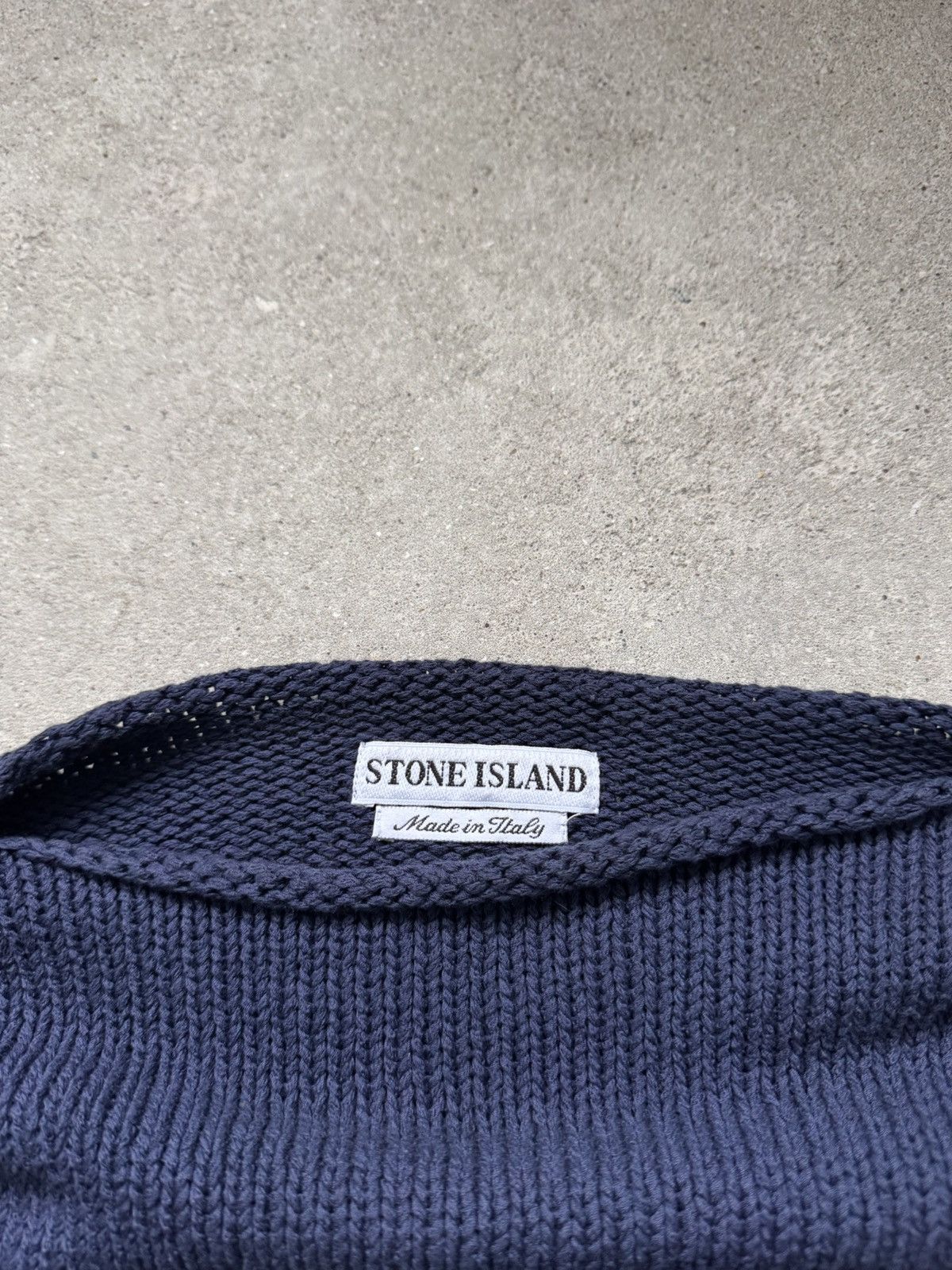 Stone Island RARE 1984 Vintage Stone Island Knit Sweater Size US XXL / EU 58 / 5 - 7 Thumbnail
