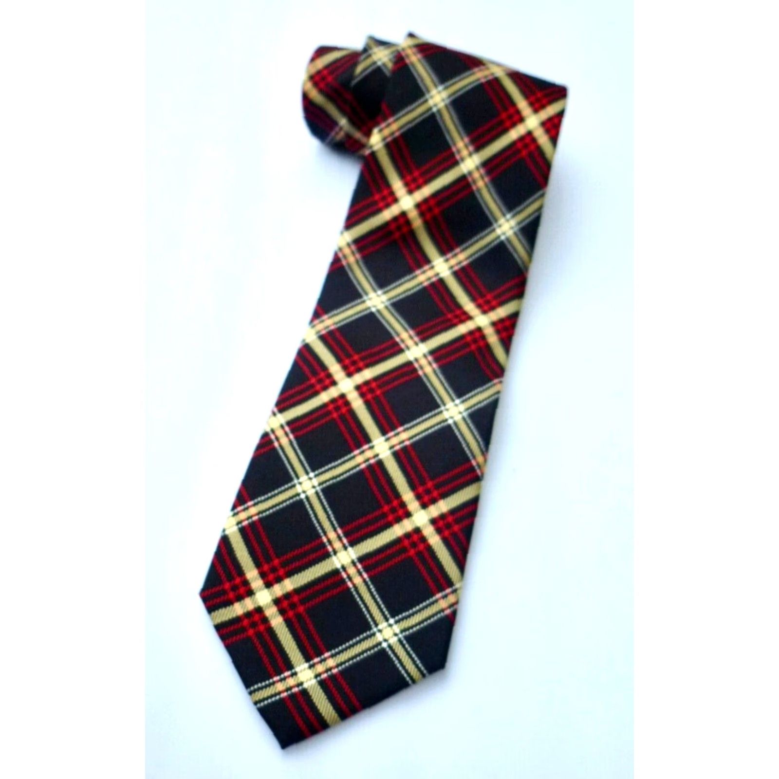 Vintage Men's Bunnahabhain Silk Tie Tartan Hand Made Single Islay Malt Scotch Whisky Shirt/Neckwear? Size ONE SIZE - 2 Thumbnail