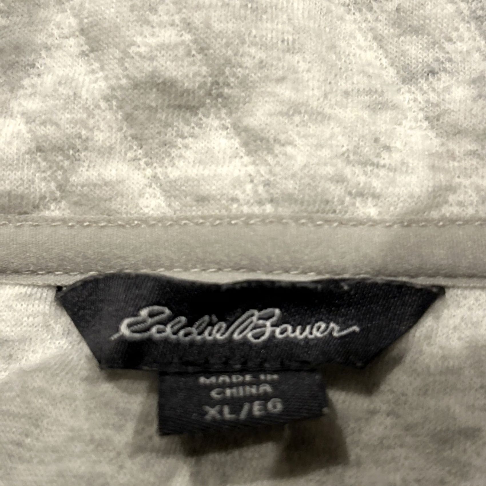 Eddie Bauer Eddie Bauer Womens 1/2 Zip Cotton Knit Sweater XL Multicolor Size XL / US 12-14 / IT 48-50 - 3 Thumbnail