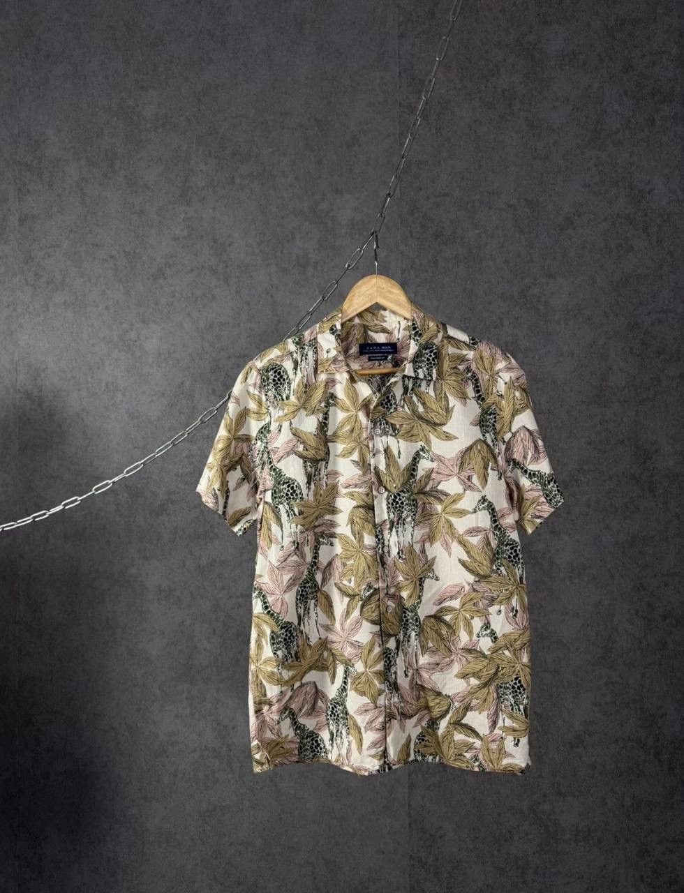 Zara Zara Man crazy Hawaiian art shirt Size US M / EU 48-50 / 2 - 1 Thumbnail