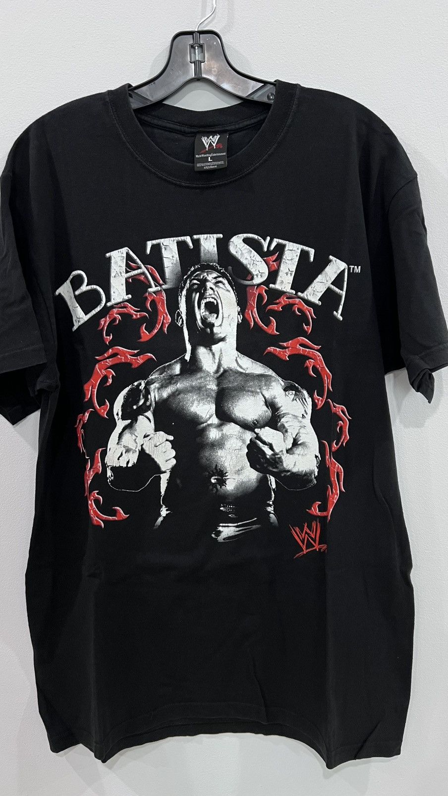 WWE 2007 WWE Dave Batista Tshirt Size Large Size US L / EU 52-54 / 3 - 1 Thumbnail