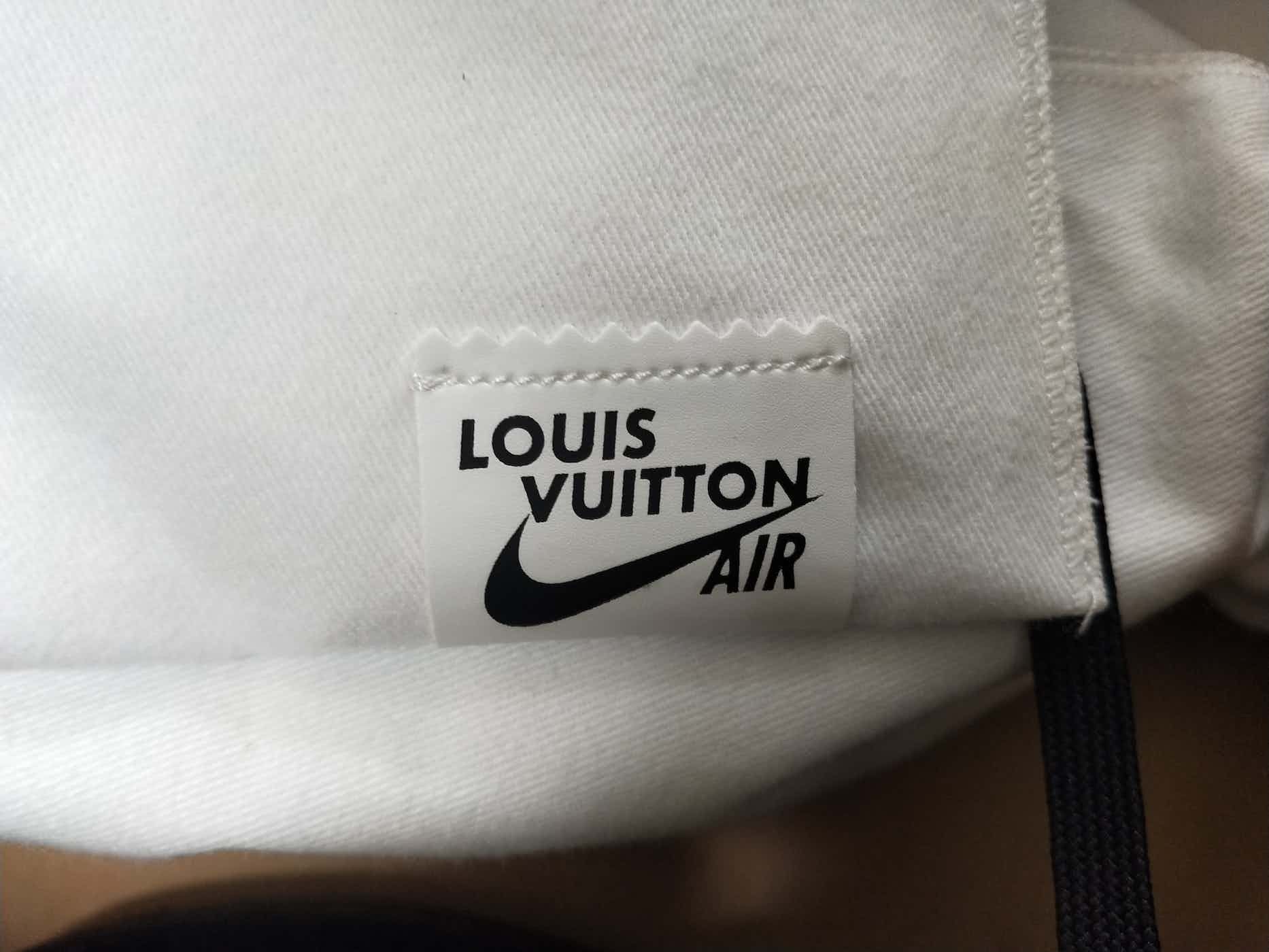 Louis Vuitton LV Nike Velour AF1 Sneakers Size US 7 / EU 40 - 9 Thumbnail