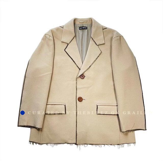 Issey Miyake Issey Miyake Wool Blazer Jacket Size US M / EU 48-50 / 2 - 1 Thumbnail