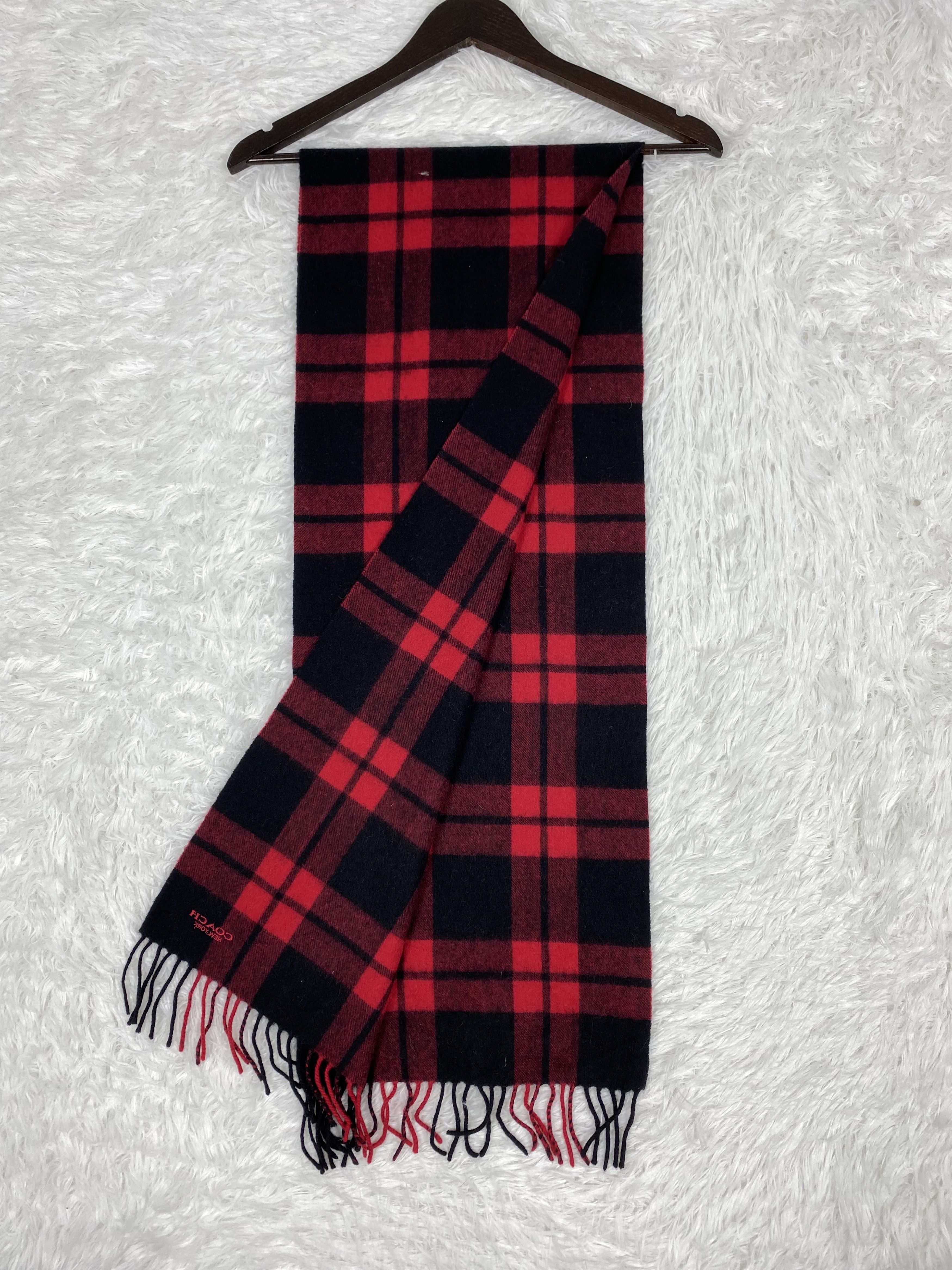 Coach Vintage Coach Scarf / Muffler Neckwear PM0144 Size ONE SIZE - 5 Thumbnail