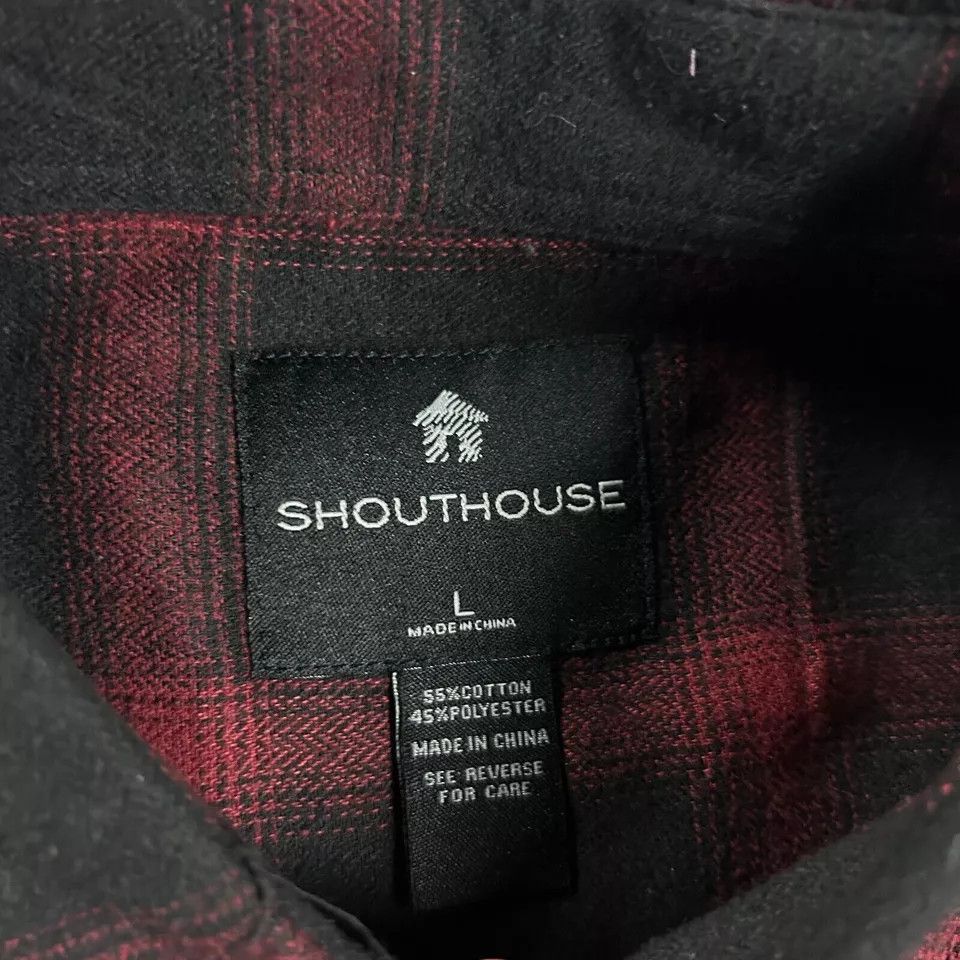 Other Shouthouse Flannel Shirt Mens Large Check Double Pockets Size US L / EU 52-54 / 3 - 3 Thumbnail