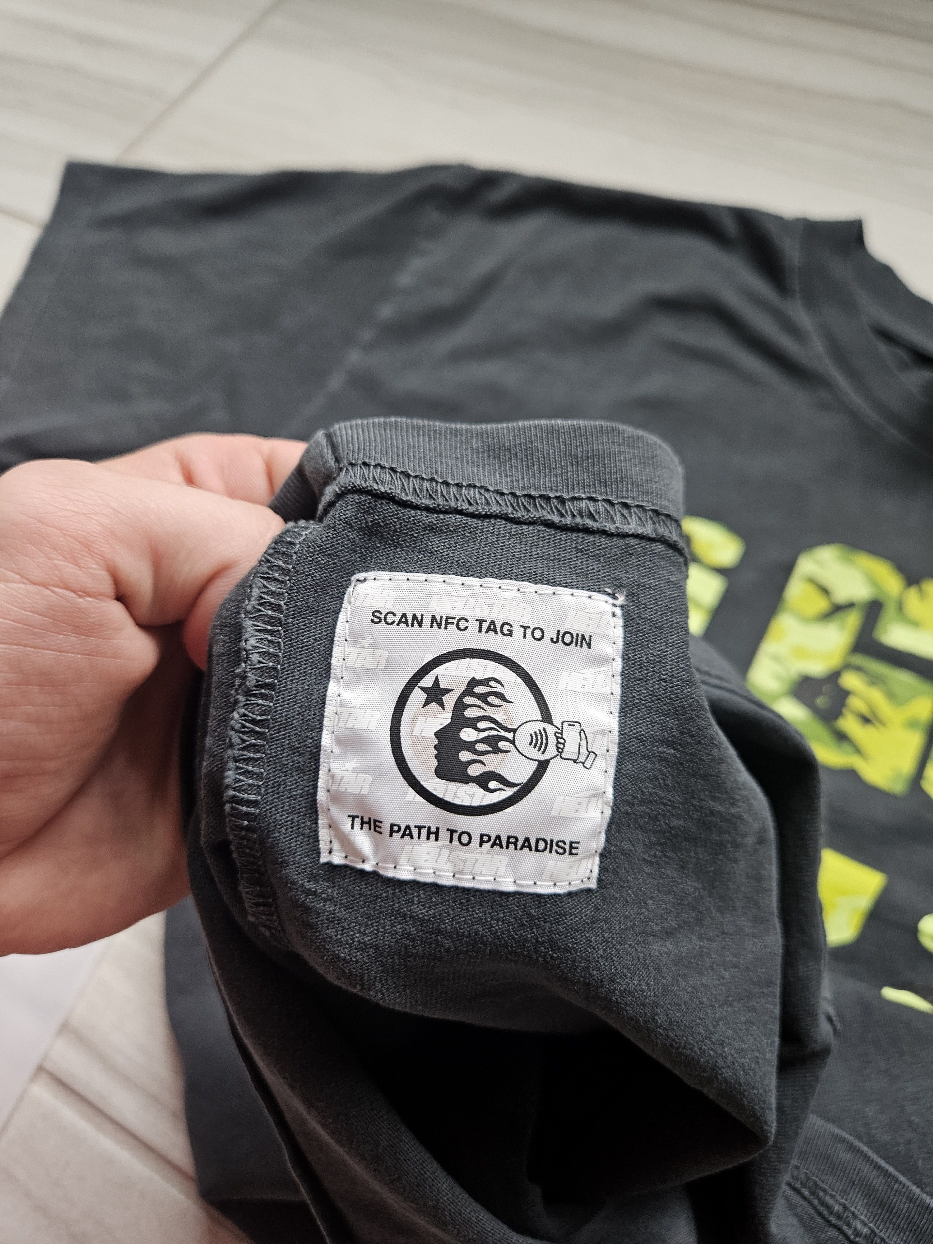 HELLSTAR Camo Green Sports Logo No Guts No Glory Black T Shirt Size US XXL / EU 58 / 5 - 5 Thumbnail