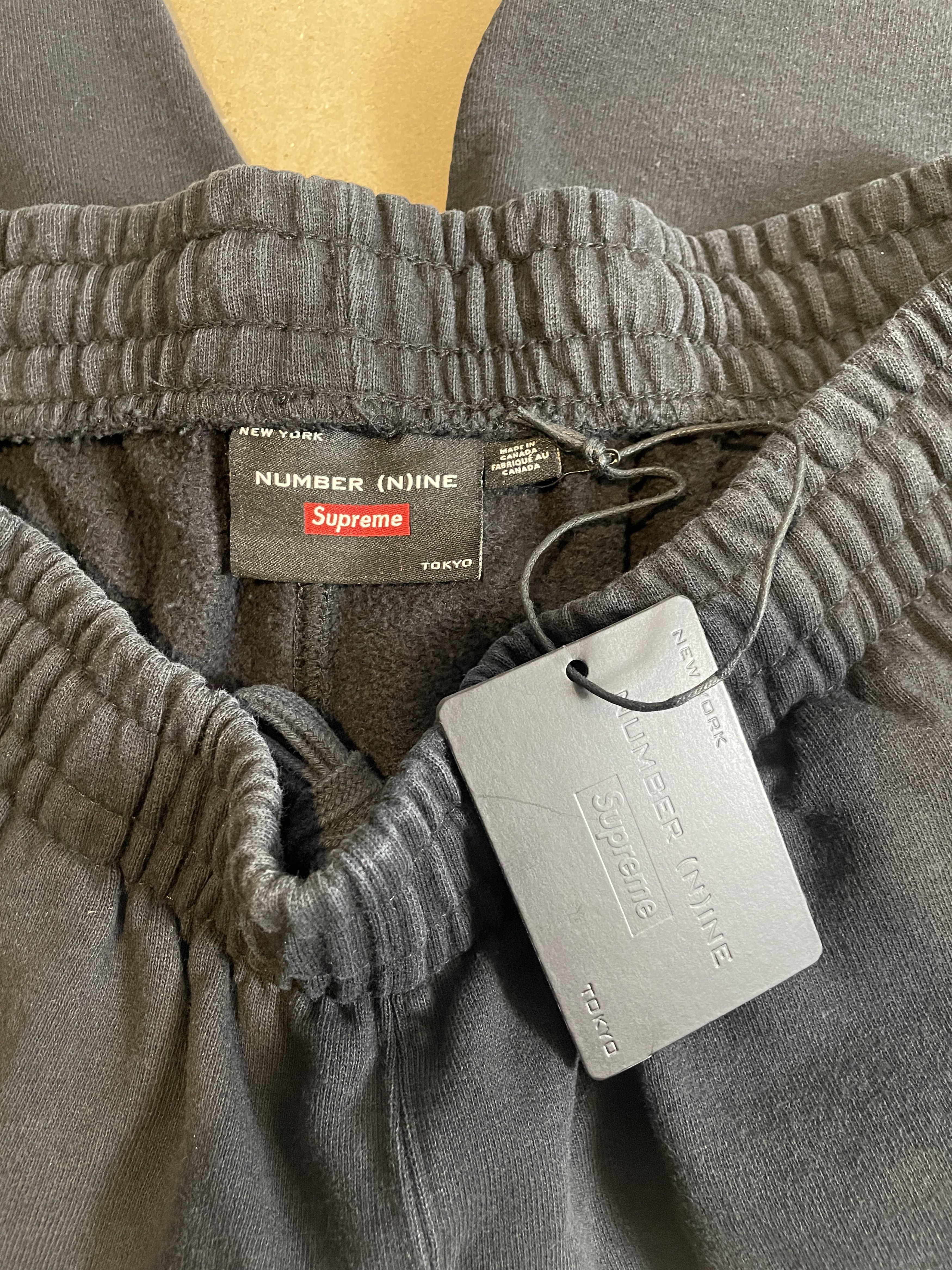 Number (N)ine × Supreme DRAWSTRING SWEATPANTS SMALL Size US 30 / EU 46 - 12 Thumbnail