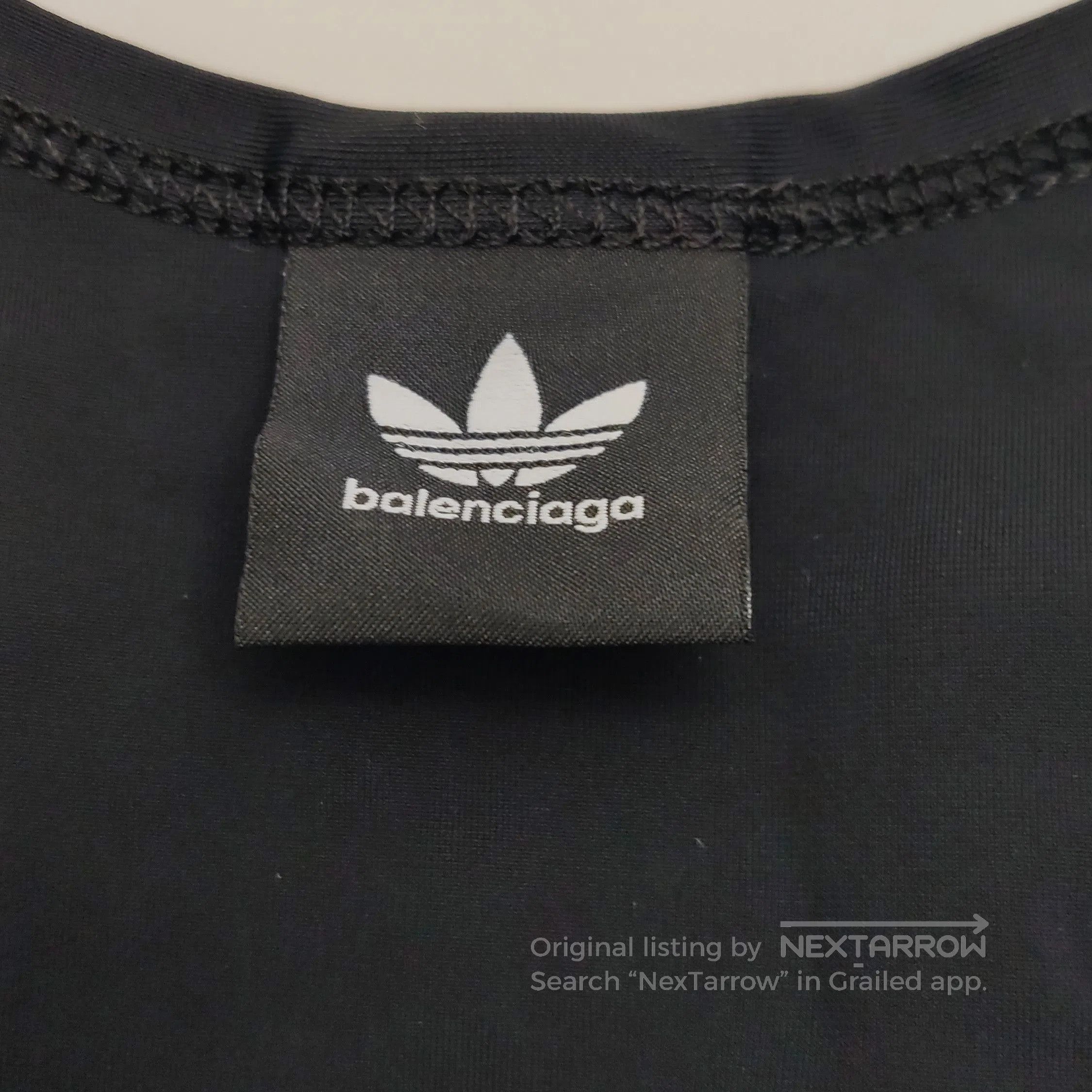 Balenciaga Balenciaga x adidas Clover Logo Tank Top M. Size M / US 6-8 / IT 42-44 - 5 Thumbnail