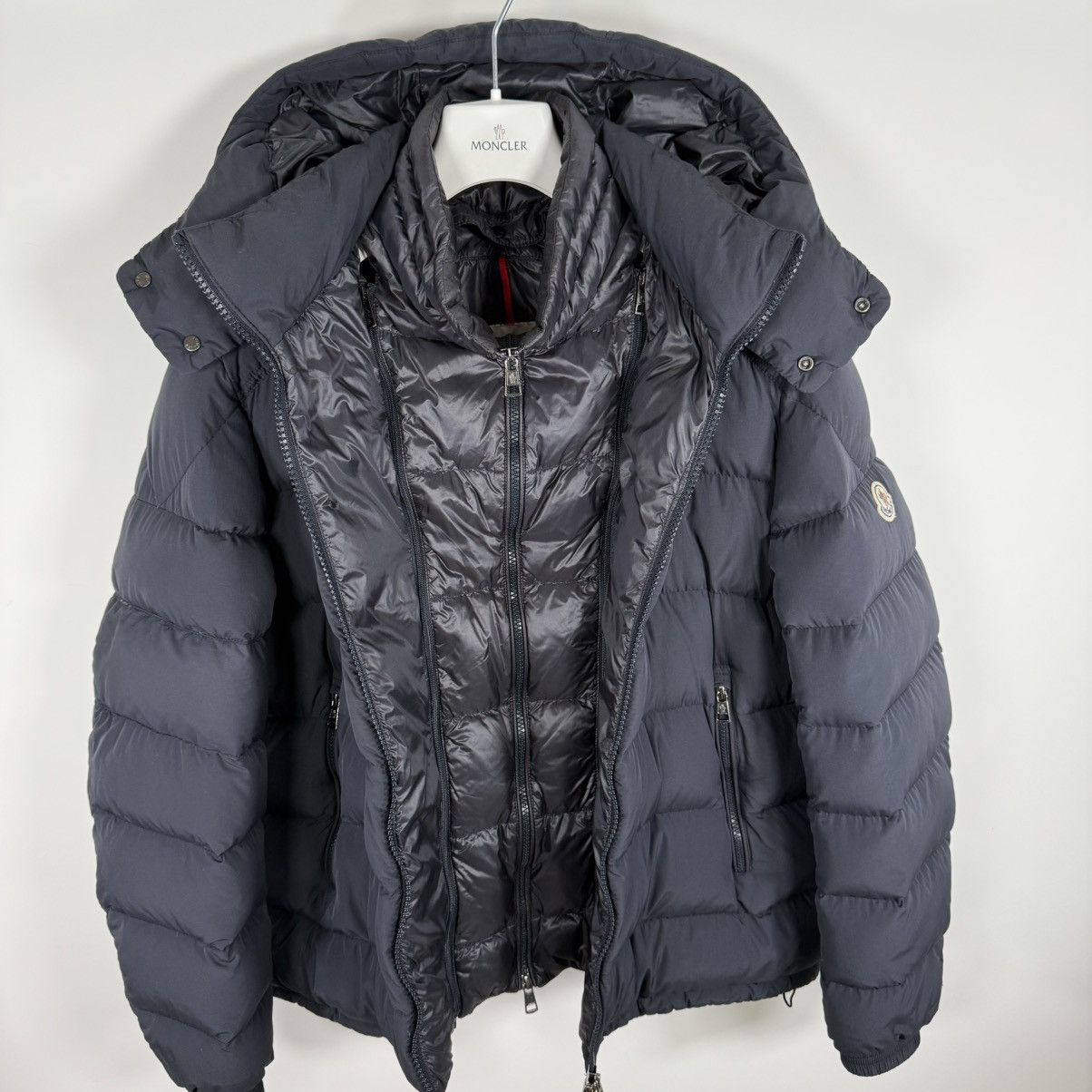 Moncler Moncler Brique Men’s Down Puffer Jacket Size 5 (XL) Blue Size US XL / EU 56 / 4 - 5 Thumbnail