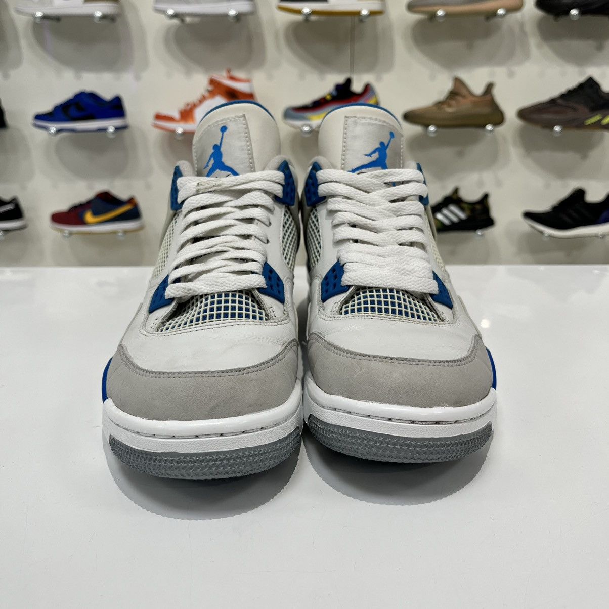 Nike Air Jordan 4 Retro Military Blue (2012) Size US 9.5 / EU 42-43 - 8 Thumbnail