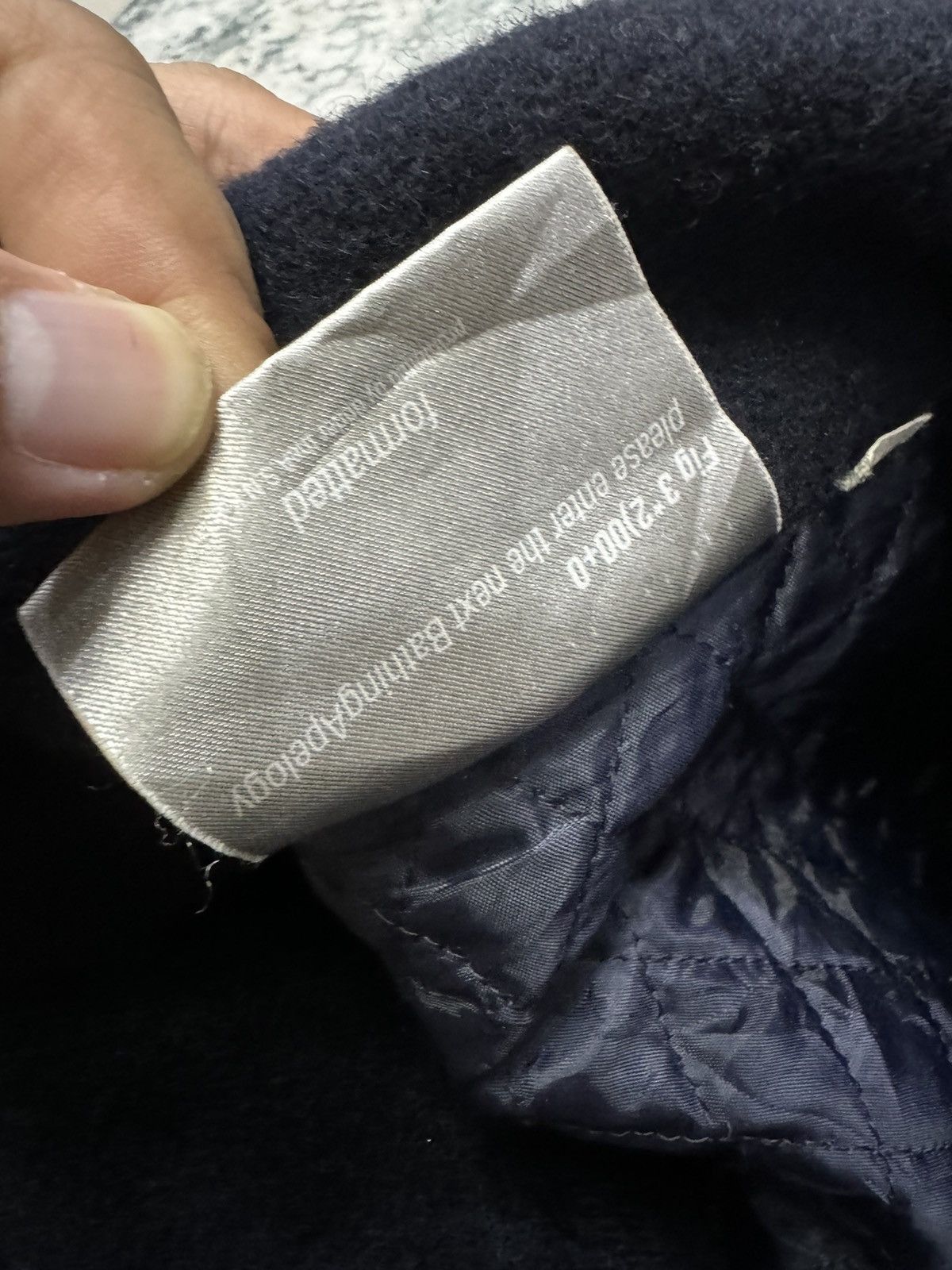 Bape 1990s BAPE MELTON JACKET Size US L / EU 52-54 / 3 - 9 Thumbnail