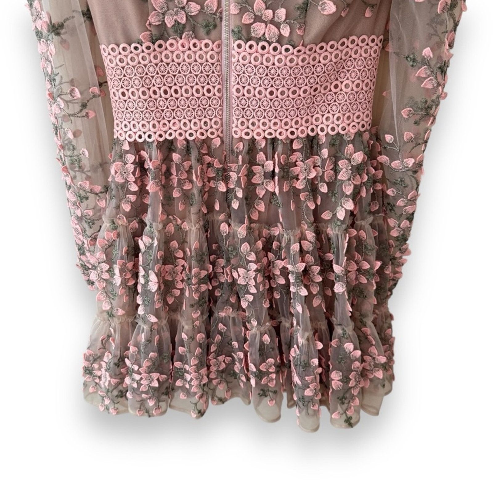 lyra mini dress Lyra Crochet V Neck Long Sleeve Mini Dress by Threaded Pear – Zulily
