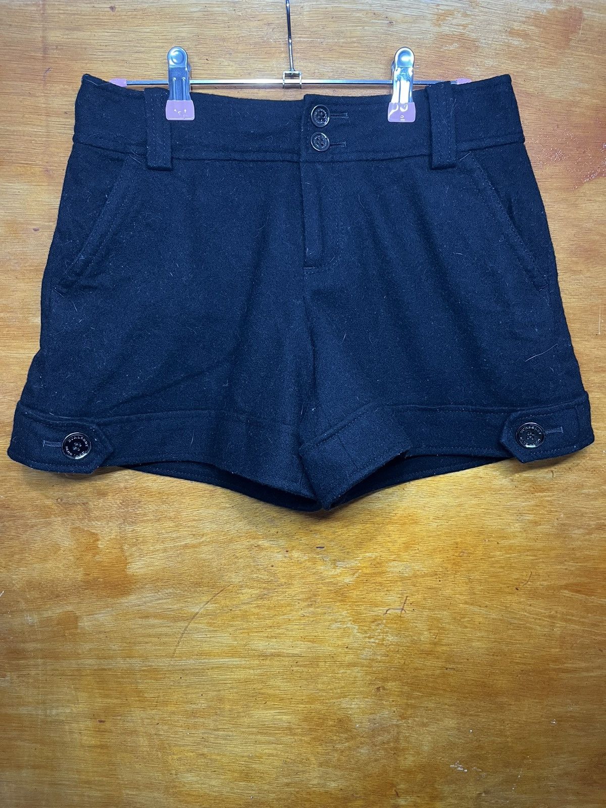 Burberry Authentic Burberry Blue Label Wool Short Pant Size 30" / US 8 / IT 44 - 1 Thumbnail