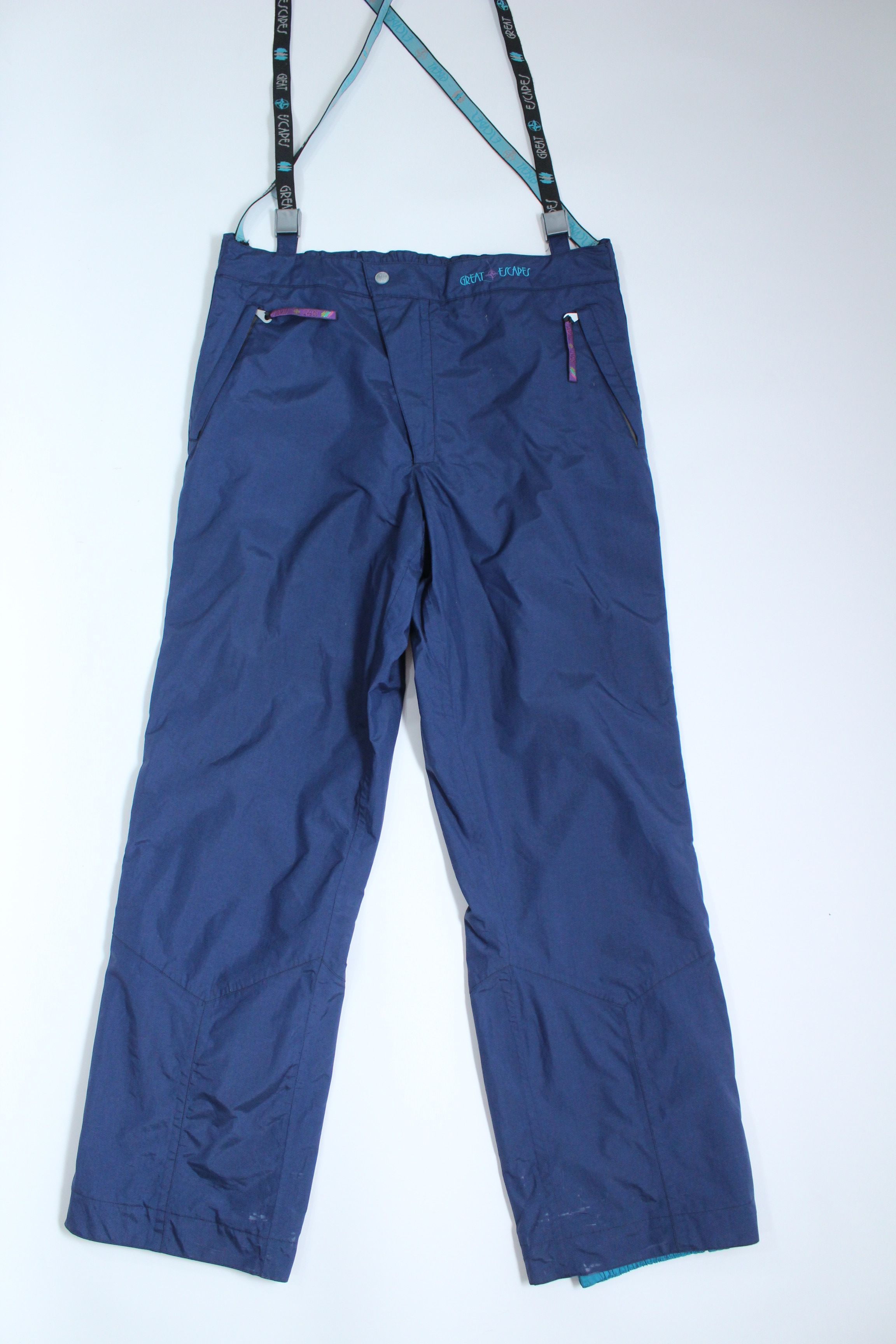 Vintage Great Escapes Ski Bib Pants Mens Size 56 Outdoor Vintage Size US 40 / EU 56 - 1 Thumbnail