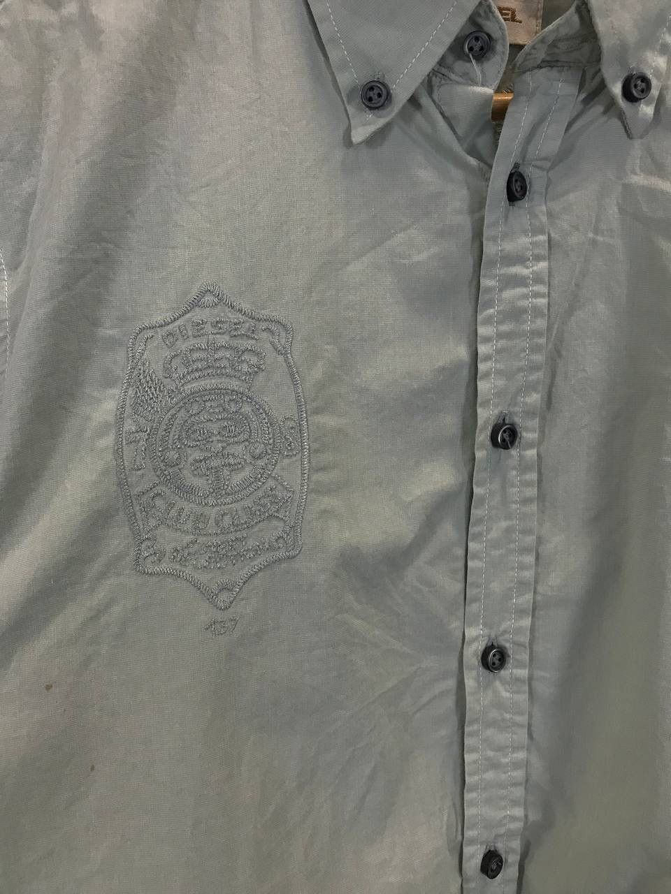 Designer × Diesel × Vintage Diesel vintage designer big logo shirt Size US L / EU 52-54 / 3 - 4 Thumbnail