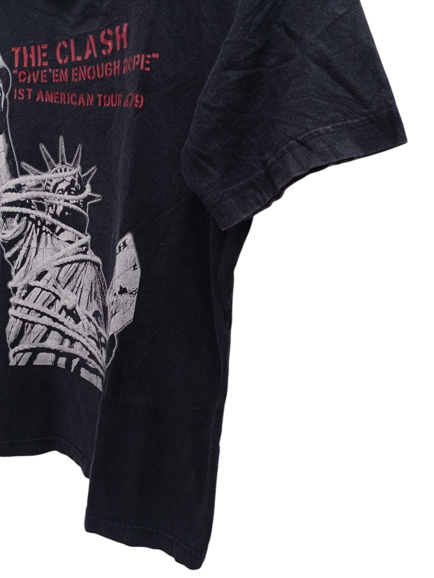 Band Tees × Vintage 🔥🔥The Clash Give'Em Enough Rope 1st American Tour 1979 Tee Size US M / EU 48-50 / 2 - 9 Thumbnail