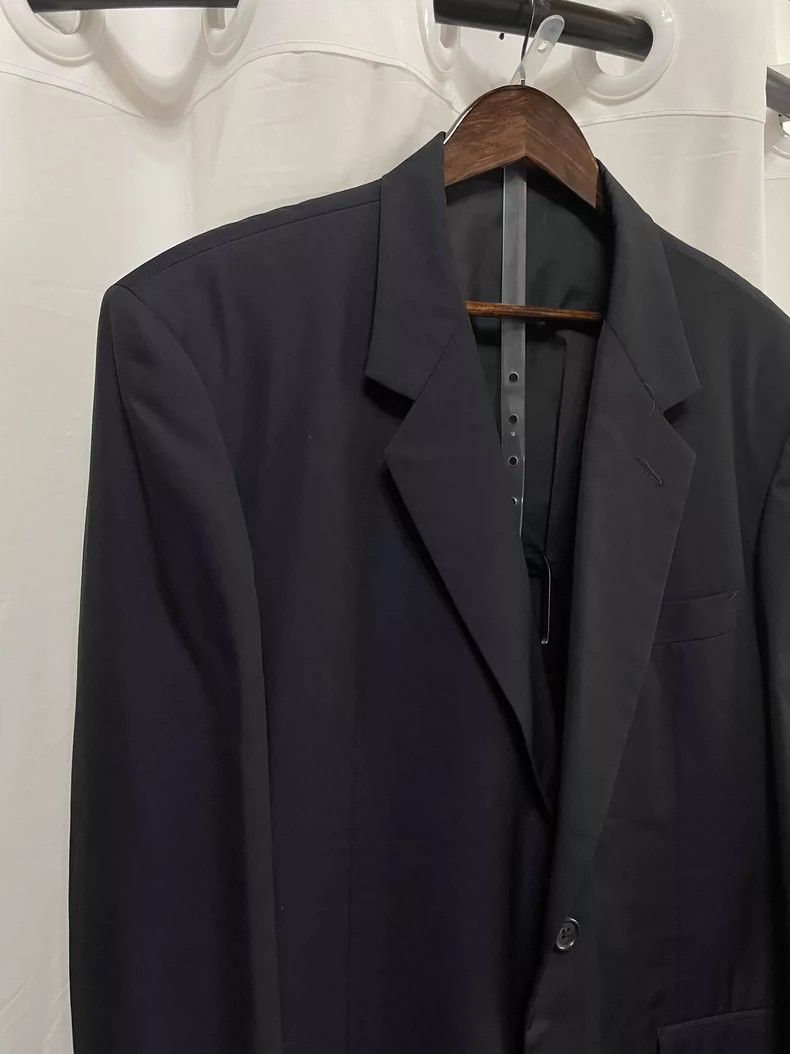 Yohji Yamamoto yohji Yamamoto size 2 Medieval dark blue and black leisure Size 36R - 2 Thumbnail