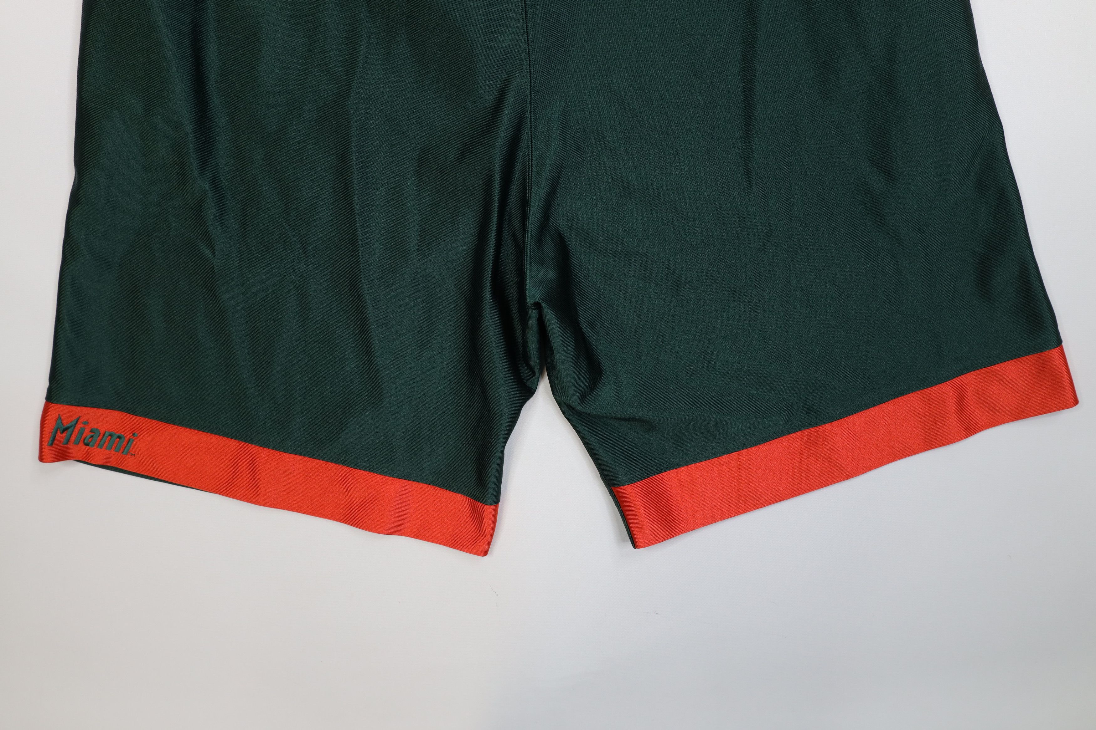 Nike Vintage Nike Scott Mini Swoosh University of Miami Shorts Size US 34 / EU 50 - 13 Thumbnail