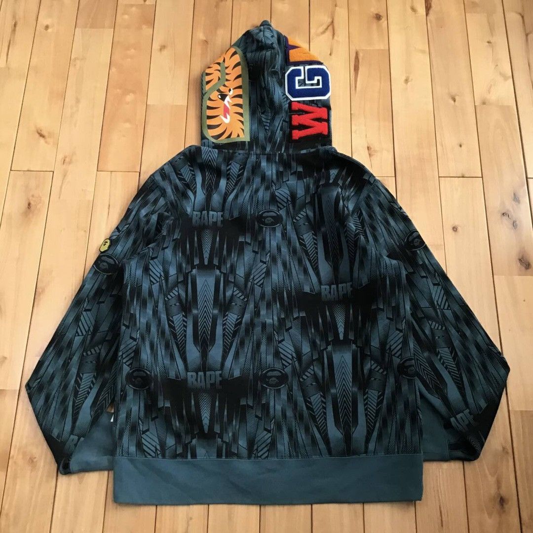 Bape BAPE SPEED RACER SHARK FULL ZIP HOODIE a bathing ape Size US XL / EU 56 / 4 - 2 Thumbnail