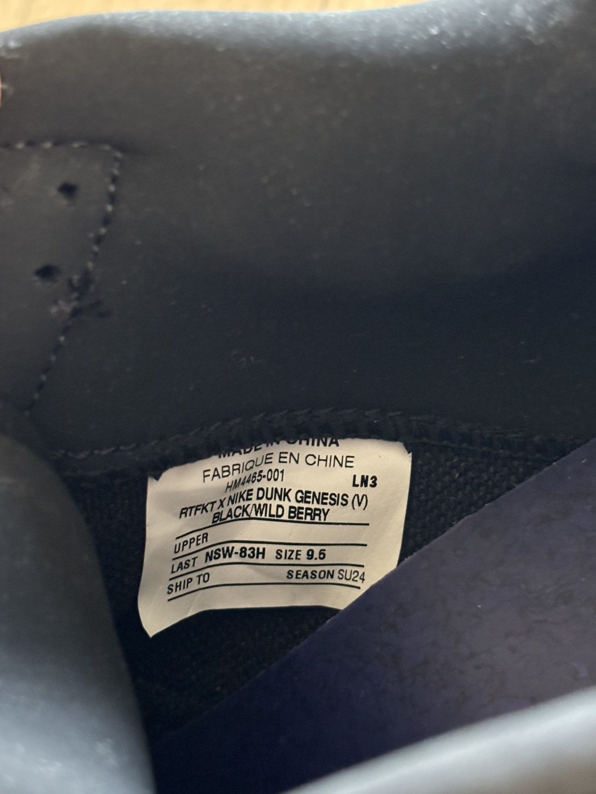 Nike RTFKT Nike Dunk Genesis OG Size US 9.5 / EU 42-43 - 4 Thumbnail