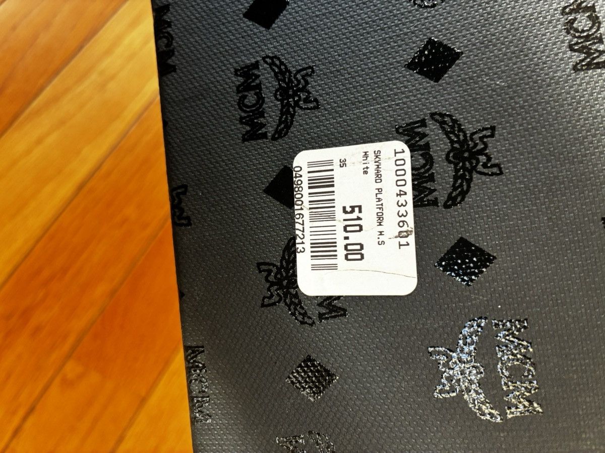 MCM MCM SKYWARD PLATFORM H.S White Size US 5.5 / IT 35.5 - 8 Thumbnail