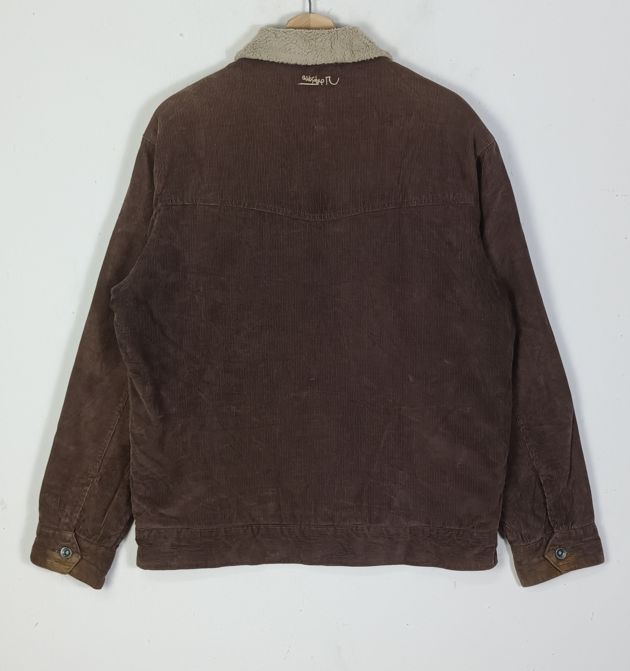 Quiksilver Vintage Quiksilver Corduroy Men Jacket Size US M / EU 48-50 / 2 - 2 Thumbnail