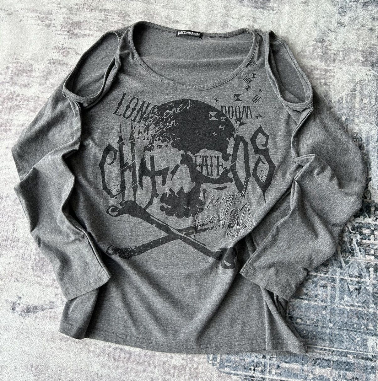 If Six Was Nine Host OF Harlem Skull Long Sleeve Size US XS / EU 42 / 0 - 1 Thumbnail