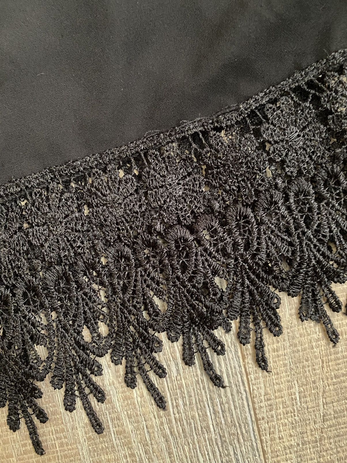 Other 🖤Black Lace Trim Halter Top🖤 Size M / US 6-8 / IT 42-44 - 2 Thumbnail