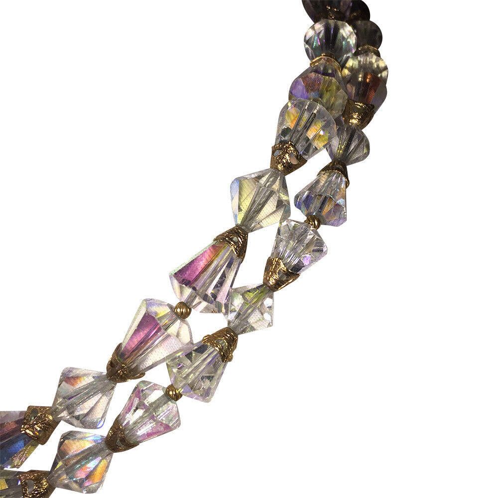 Designer Long Faceted Austrian Crystal Bead Necklace Size ONE SIZE - 3 Thumbnail