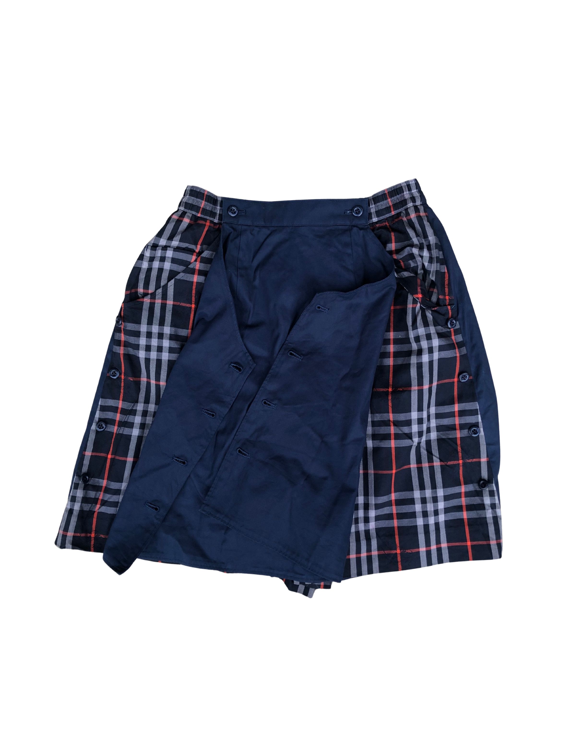Burberry Vintage Burberrys Short/Skirt Horse Logo Avant Garde Size US 30 / EU 46 - 5 Thumbnail