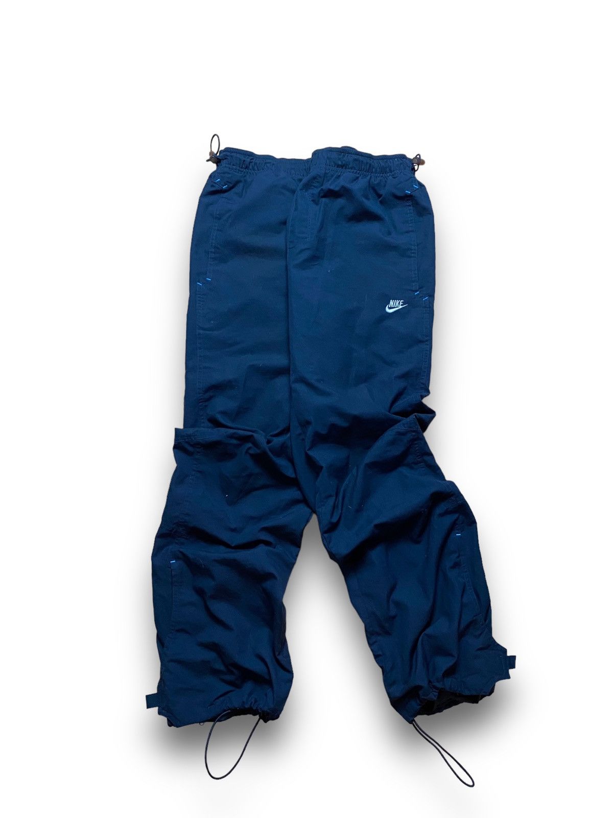 Nike Nike Vintage Zipped Drill Nylon Track Streetwear Pants Size US 32 / EU 48 - 4 Thumbnail