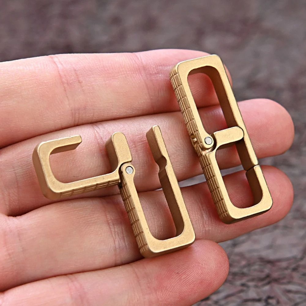 Other Belt Buckle Key Ring EDC Keychain Camping Tool Size ONE SIZE - 6 Thumbnail