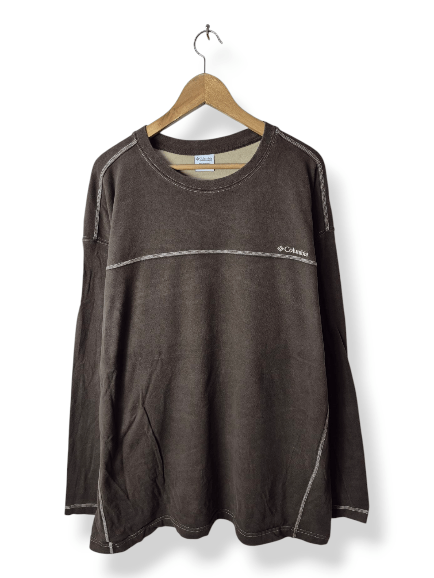 Columbia 🔥 Columbia Outdoor Sweater Sweatshirt Jumper Gorpcore Size US XXL / EU 58 / 5 - 1 Thumbnail