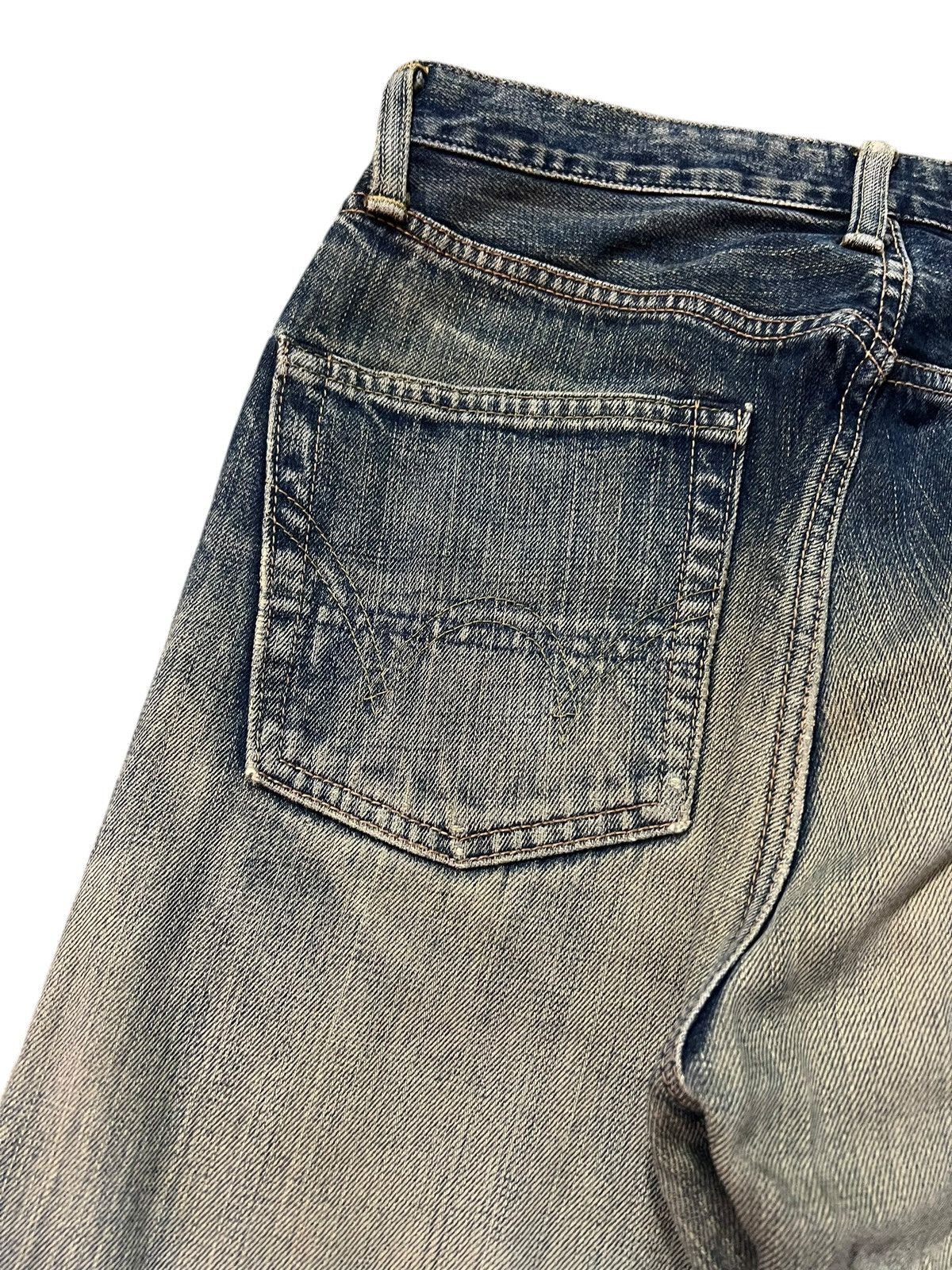 Edwin Vintage Edwin 505x Selvedge Distressed Rusty If six was nine Size US 28 / EU 44 - 17 Thumbnail