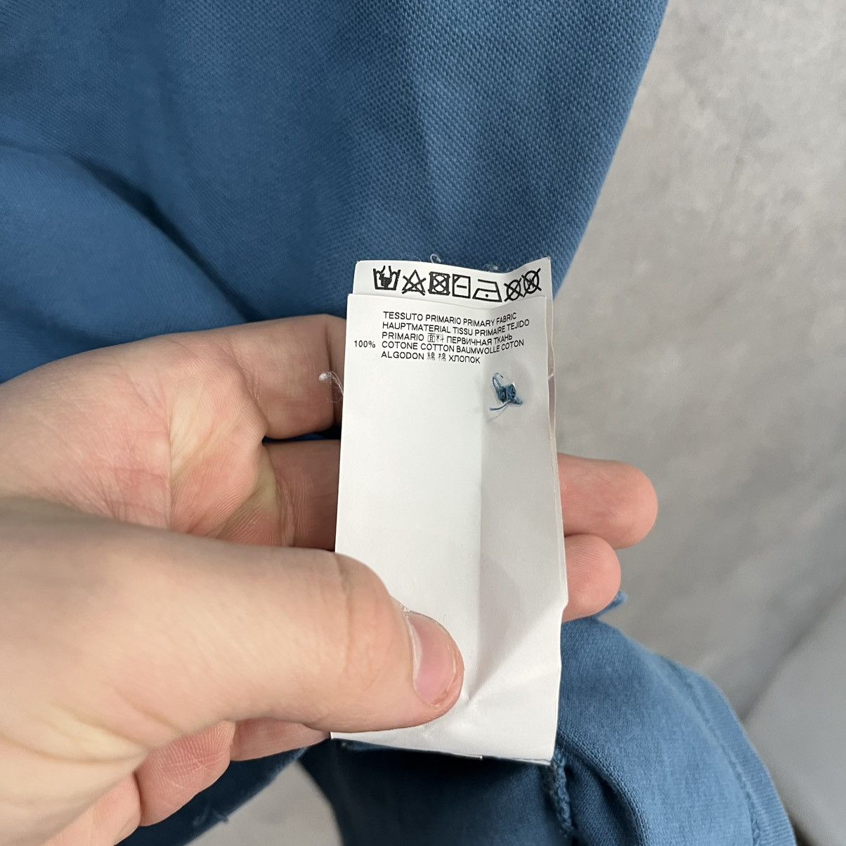 Vivienne Westwood Vivienne Westwood Polo T-Shirt Small Orb Logo Blue Size US XL / EU 56 / 4 - 11 Thumbnail