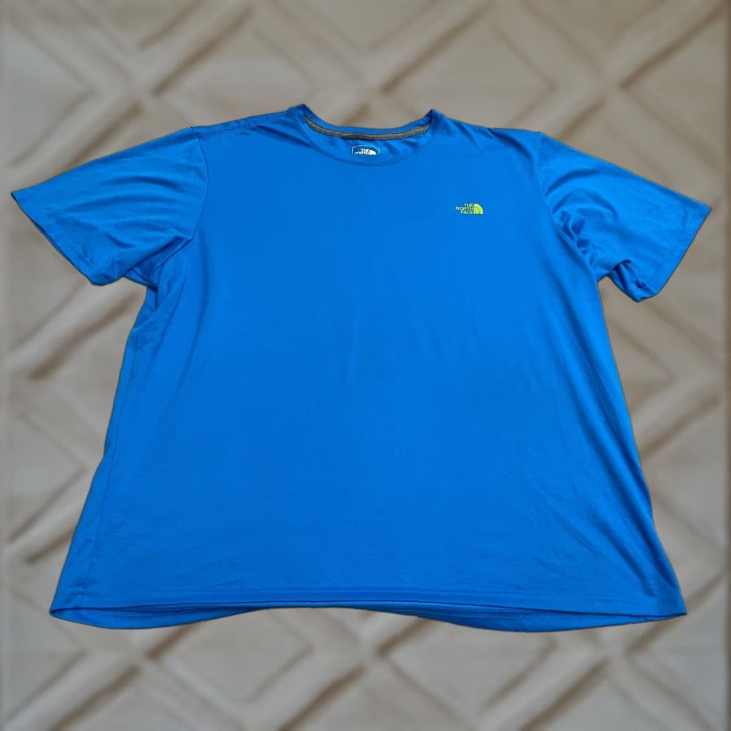 The North Face The North Face Crew Neck T-Shirt Mens XL Blue Short Sleeve Active Casual Tee Top Size US XL / EU 56 / 4 - 1 Thumbnail