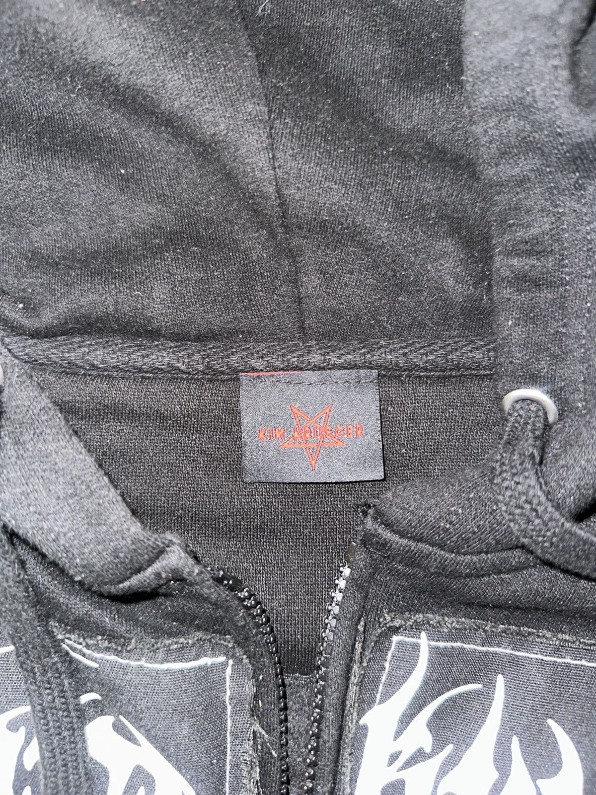 Gallery Department Souvenir Logo Paint Splatter Hooded Sweat