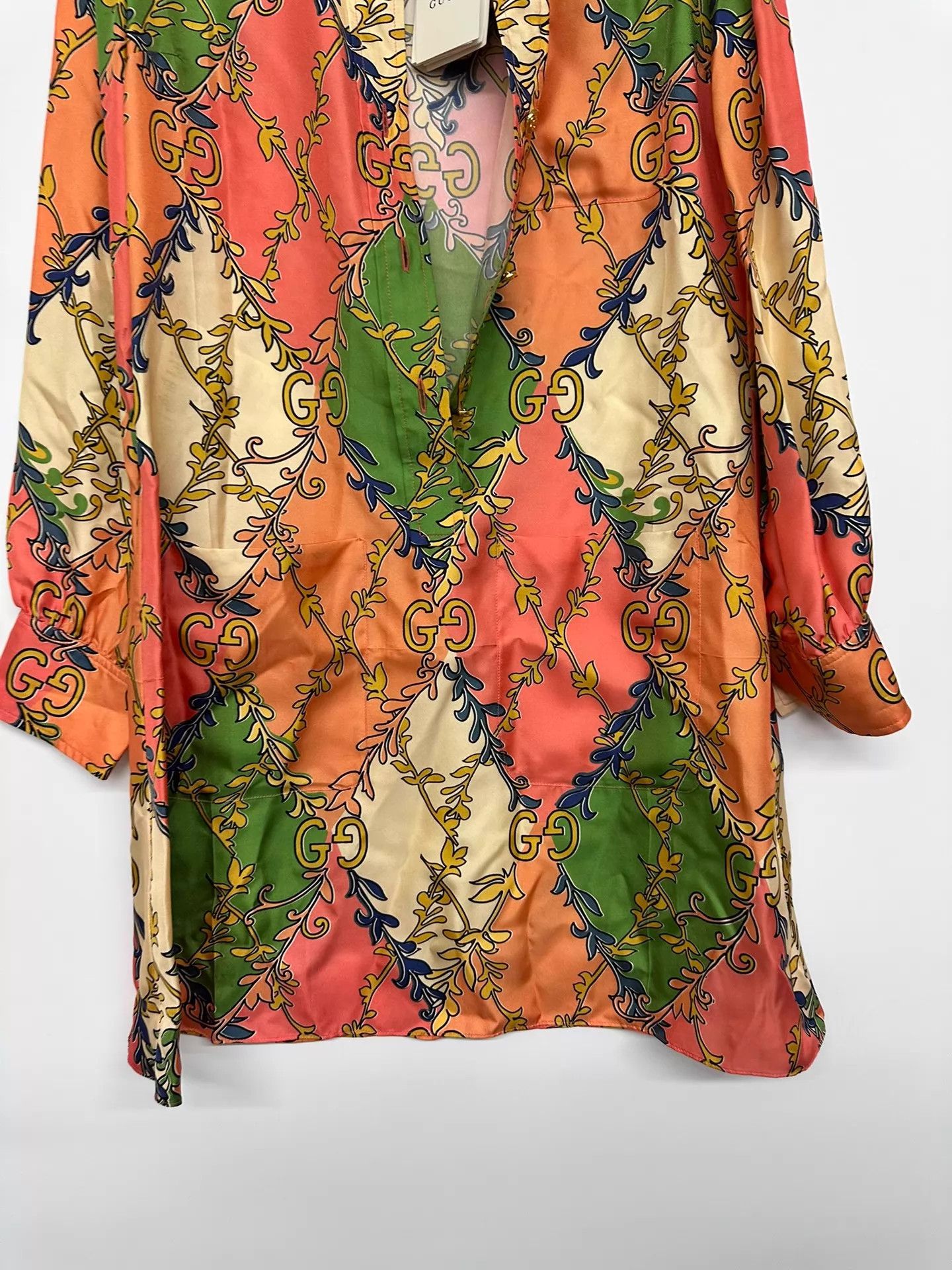 Gucci Gucci All Over Print Belted Dress Size 38 New With Tags Size XS / US 0-2 / IT 36-38 - 7 Thumbnail