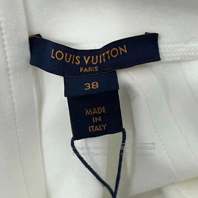Louis Vuitton Louis Vuitton White Short Sleeve T. Size XXS / US 00 / IT 34 - 4 Thumbnail