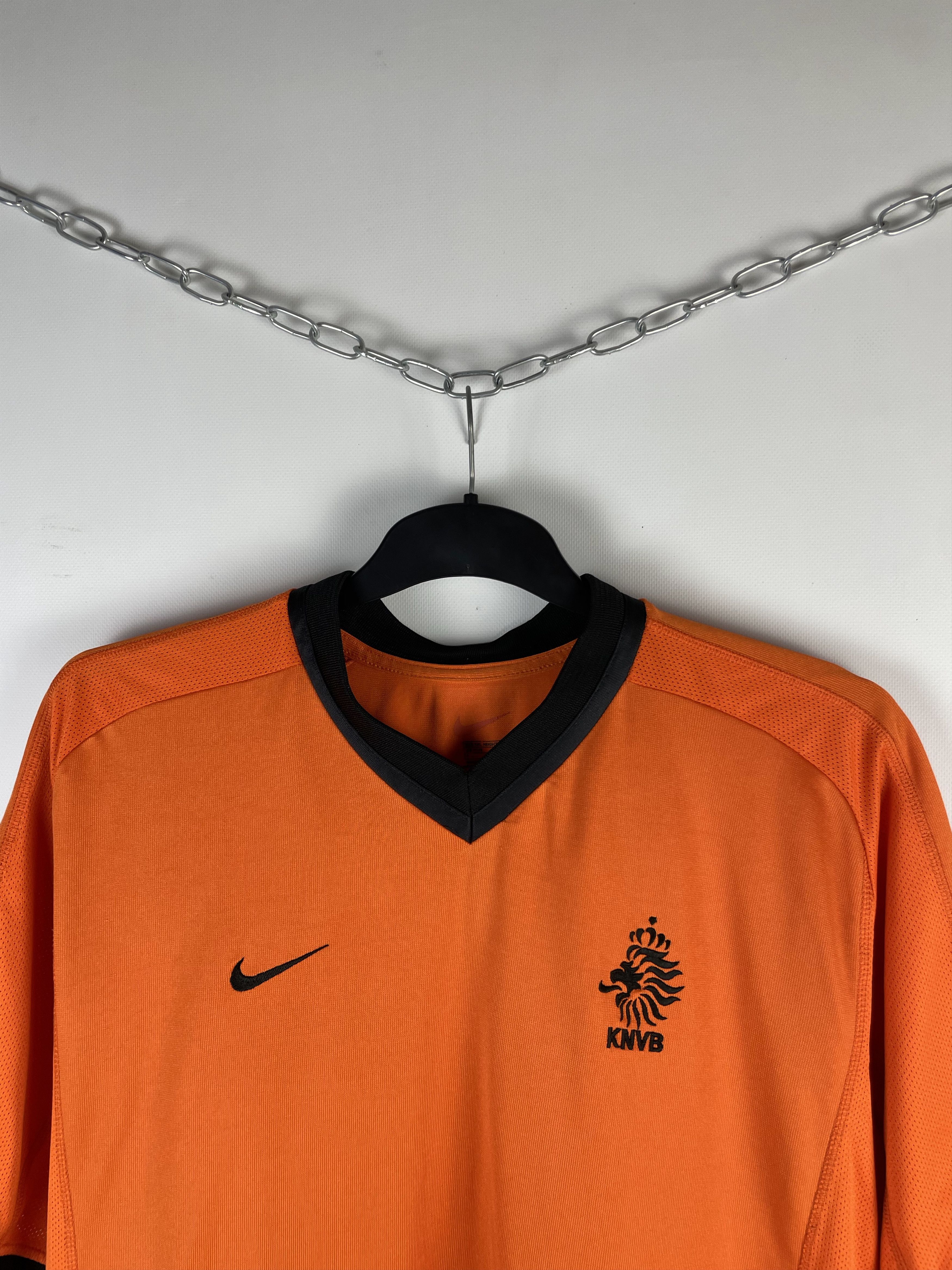 Nike × Vintage Nike KNVB Netherlands Football Soccer Shirt Jersey Size US XXL / EU 58 / 5 - 3 Thumbnail