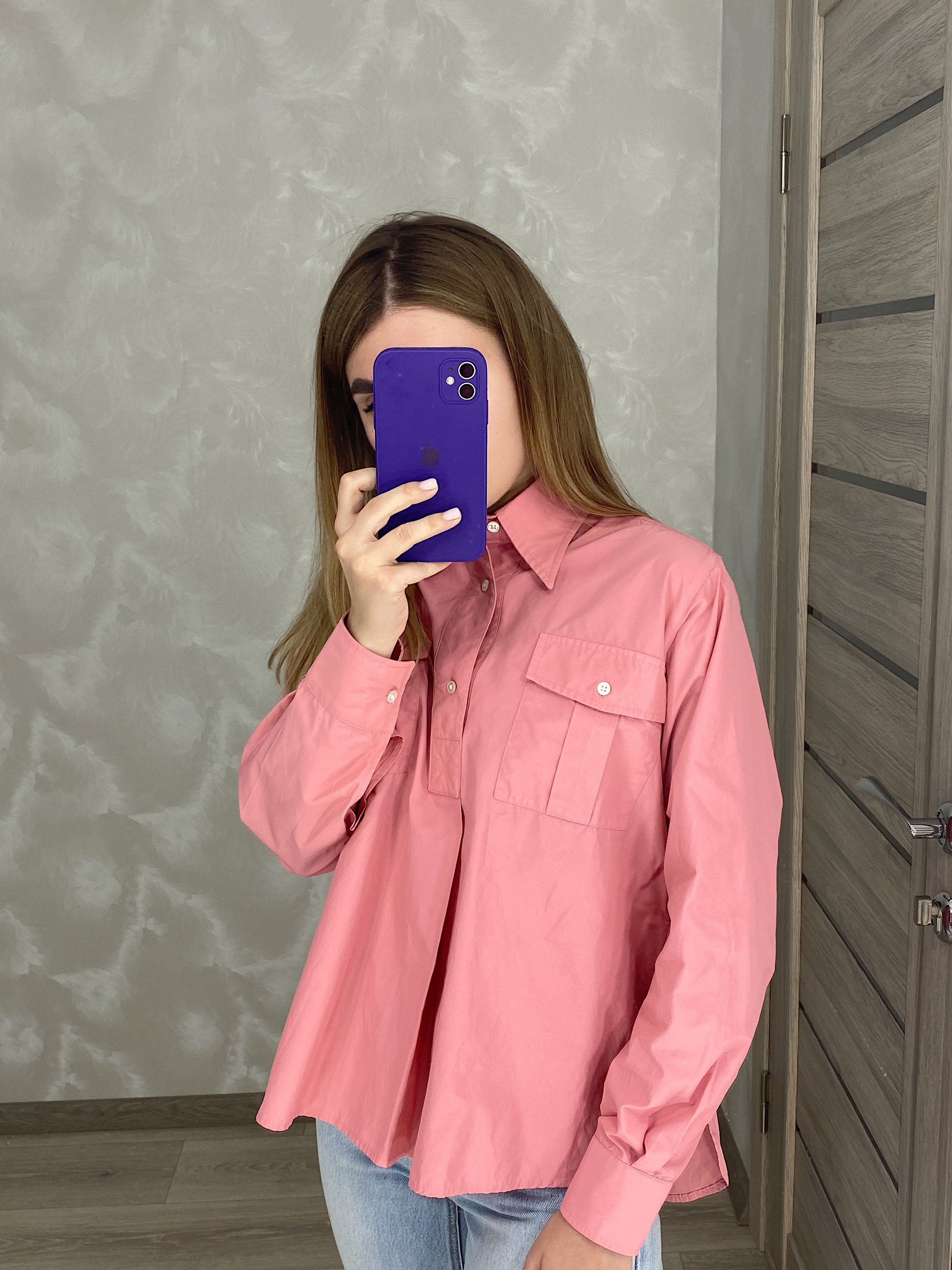 Designer × Plan C Plan C Shirt Women Pink Cargo Designer Size M / US 6-8 / IT 42-44 - 9 Thumbnail