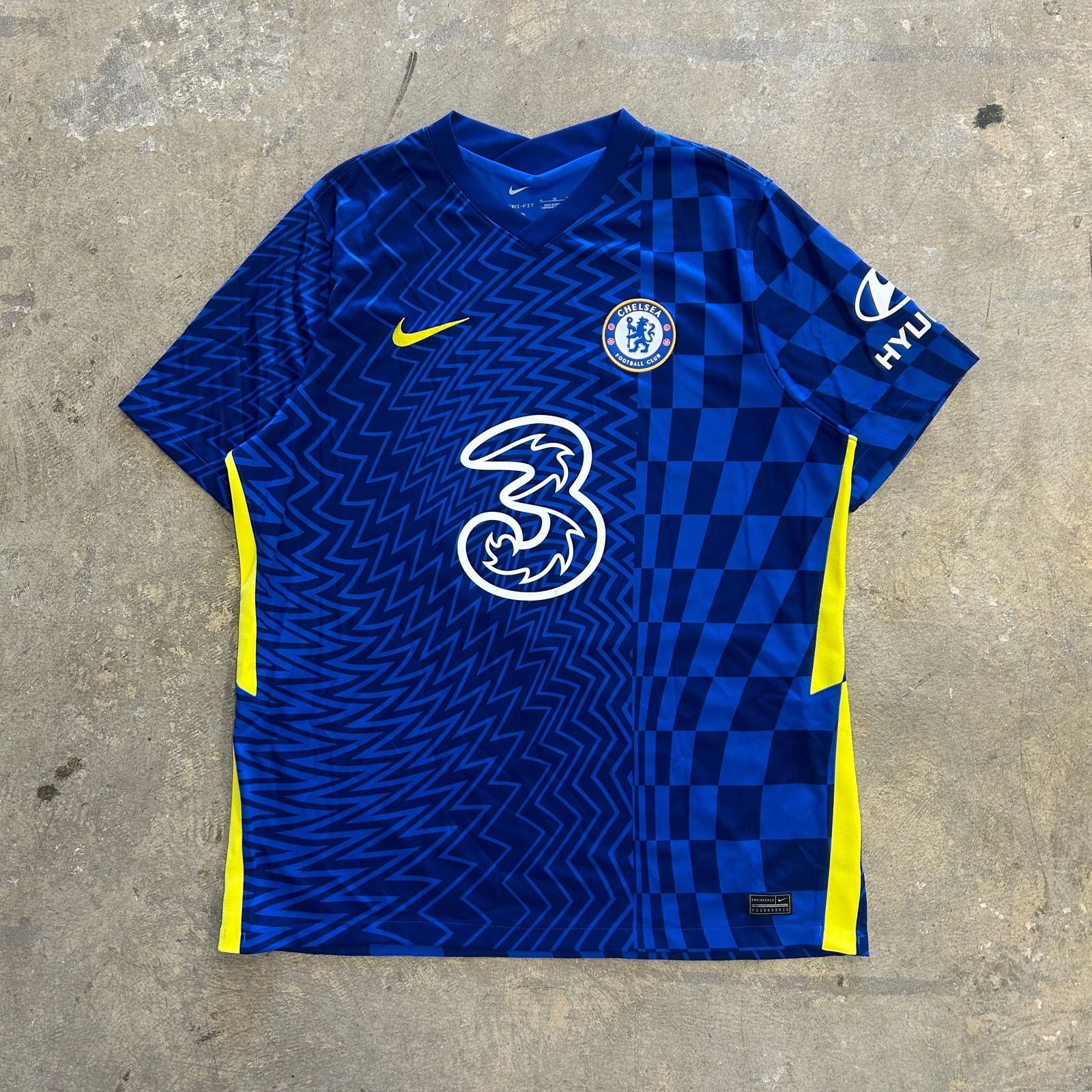 Other Chelsea Home Jersey T.Silva # 6 Size US XL / EU 56 / 4 - 1 Thumbnail