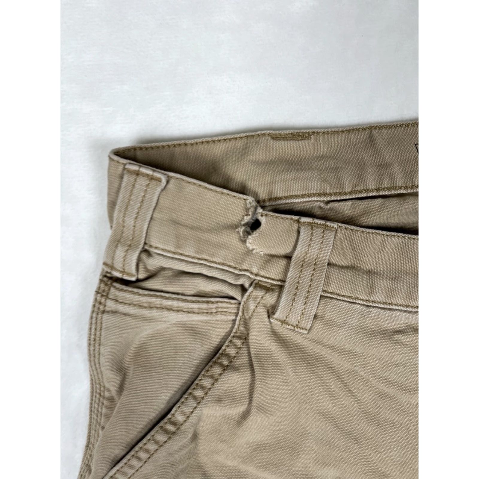 Carhartt Carhartt Pants 30x32 Beige Relaxed Fit Workwear Stain Distressed Vintage No N/A Size US 30 / EU 46 - 5 Thumbnail