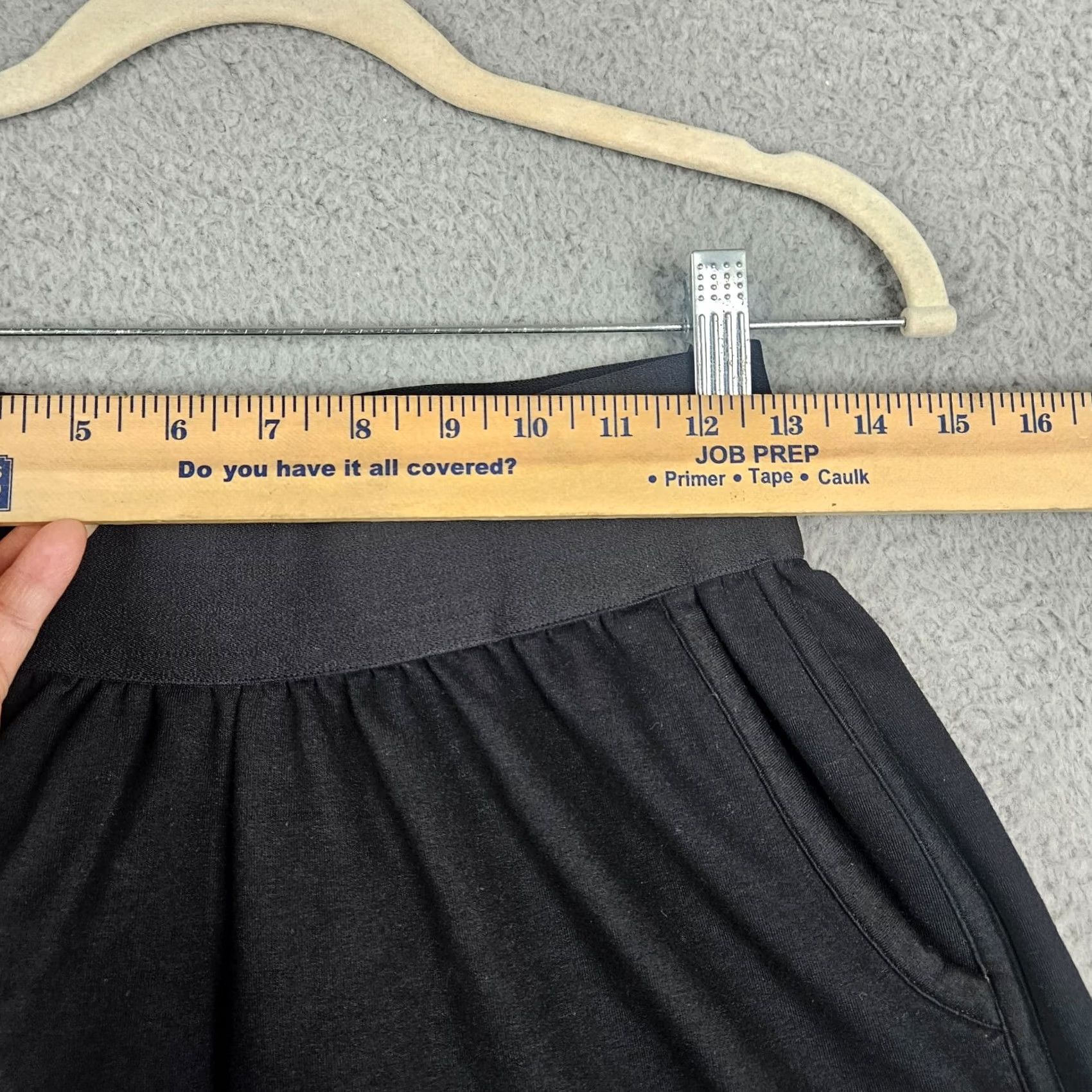 Gymshark Gymshark Women's Black High Rise Elastic Waist Short M Shorts Casual Athletic Athletic Womens Size 32" / US 10 / IT 46 - 3 Thumbnail