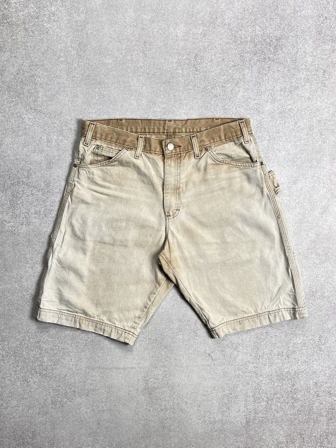 Dickies × Vintage Vintage Dickies Archival Workwear Cargo Shorts 34x32 Size US 34 / EU 50 - 12 Thumbnail