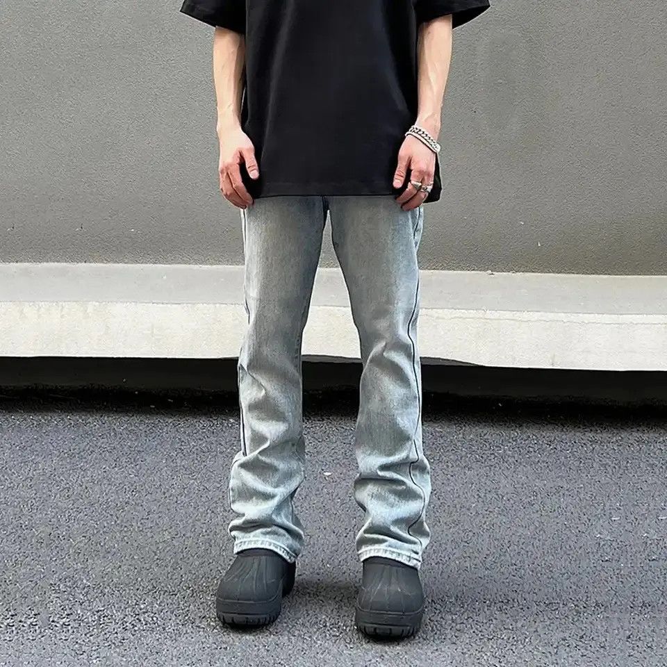 Vintage Skinny Jeans Casual Fashion Streetwear Pantolon Ropa Hombre Size US 34 / EU 50 - 4 Thumbnail