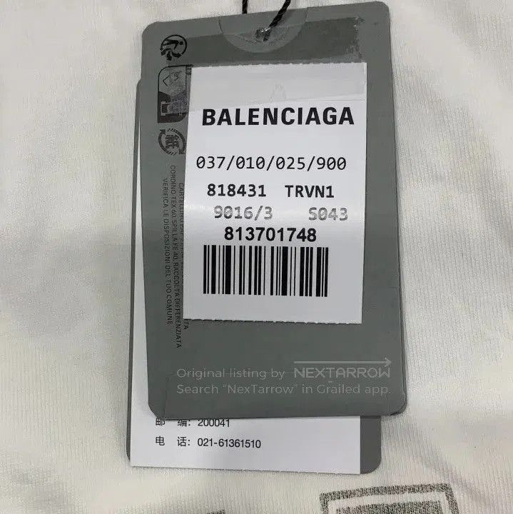 Balenciaga Balenciaga Graphic Print Casual Short Sleeve T. Size US M / EU 48-50 / 2 - 4 Thumbnail