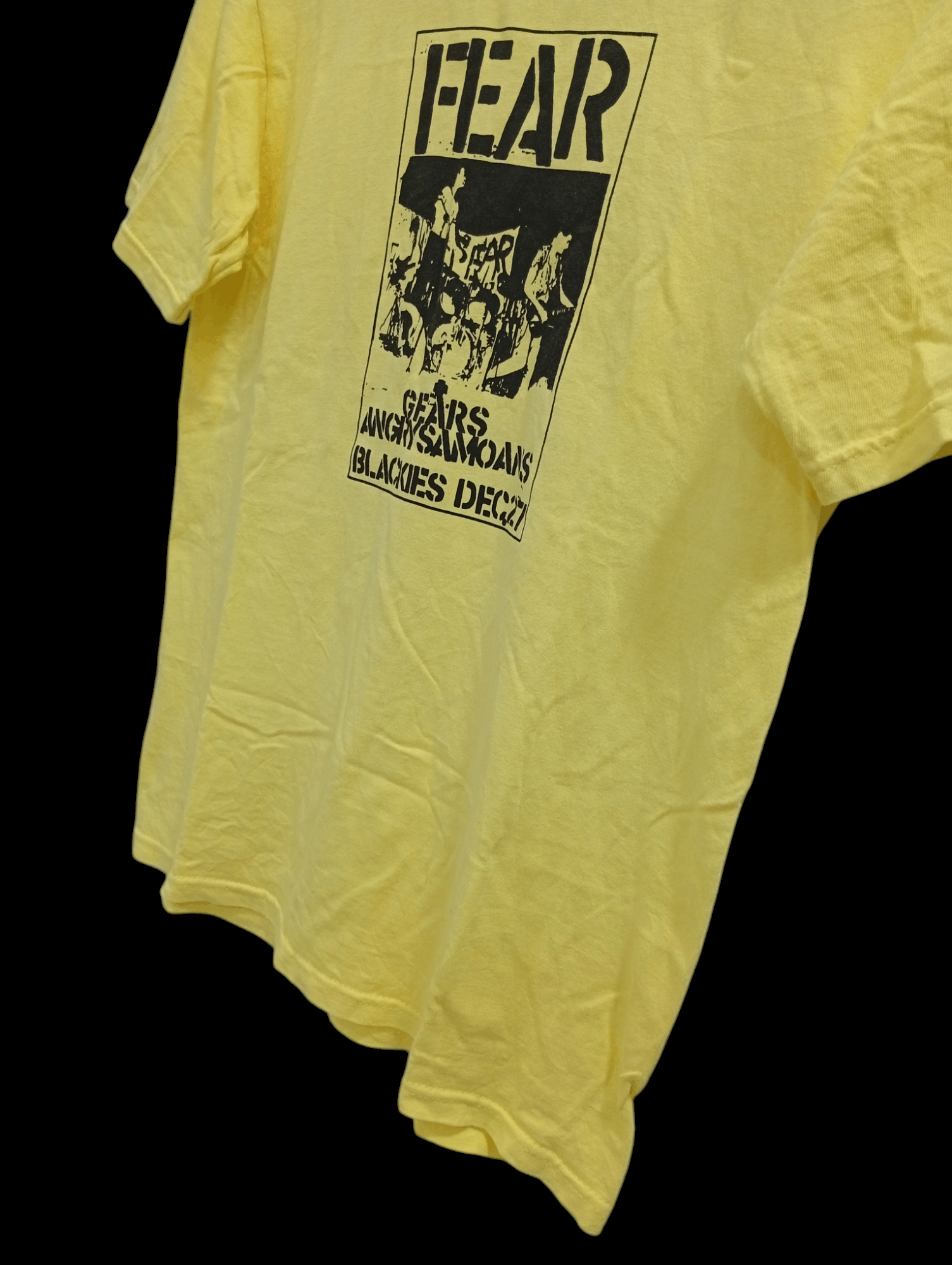 Band Tees × Vintage 🔥🔥Fear Gears Angry Samoans Punk Band Promo Flyer T-Shirt Size US S / EU 44-46 / 1 - 7 Thumbnail